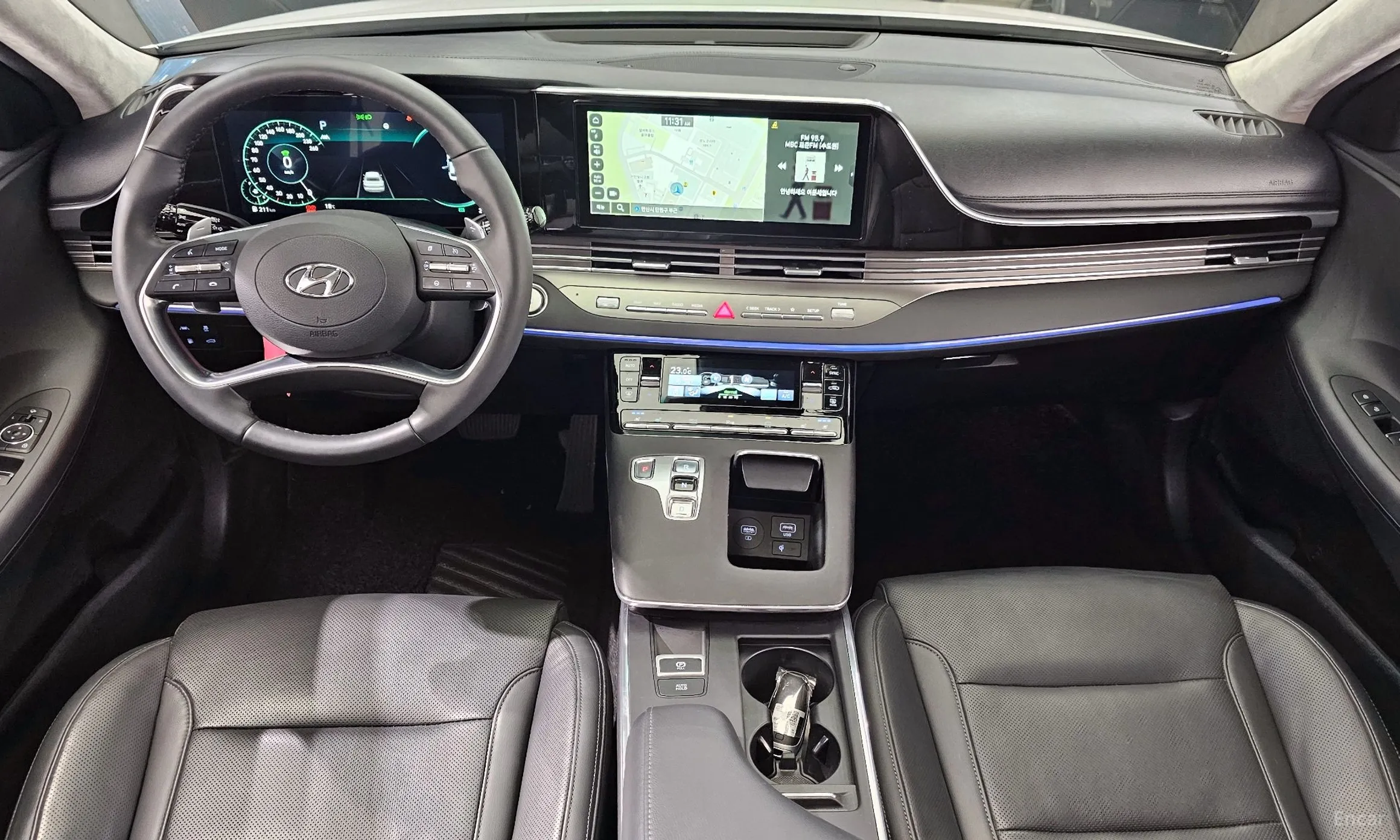 Hyundai Grandeur IG Hybrid превью 4