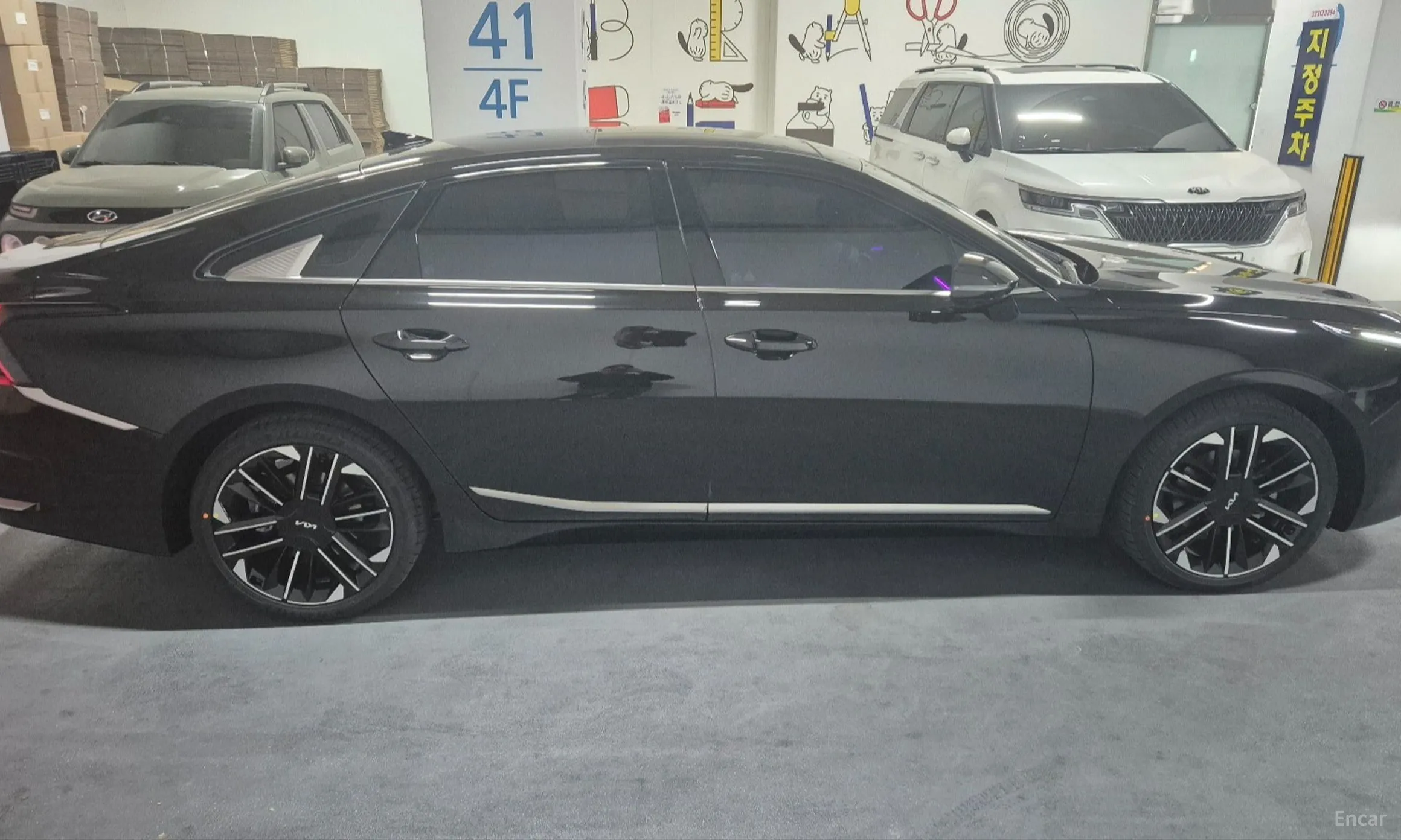 Kia K8 Hybrid превью 3