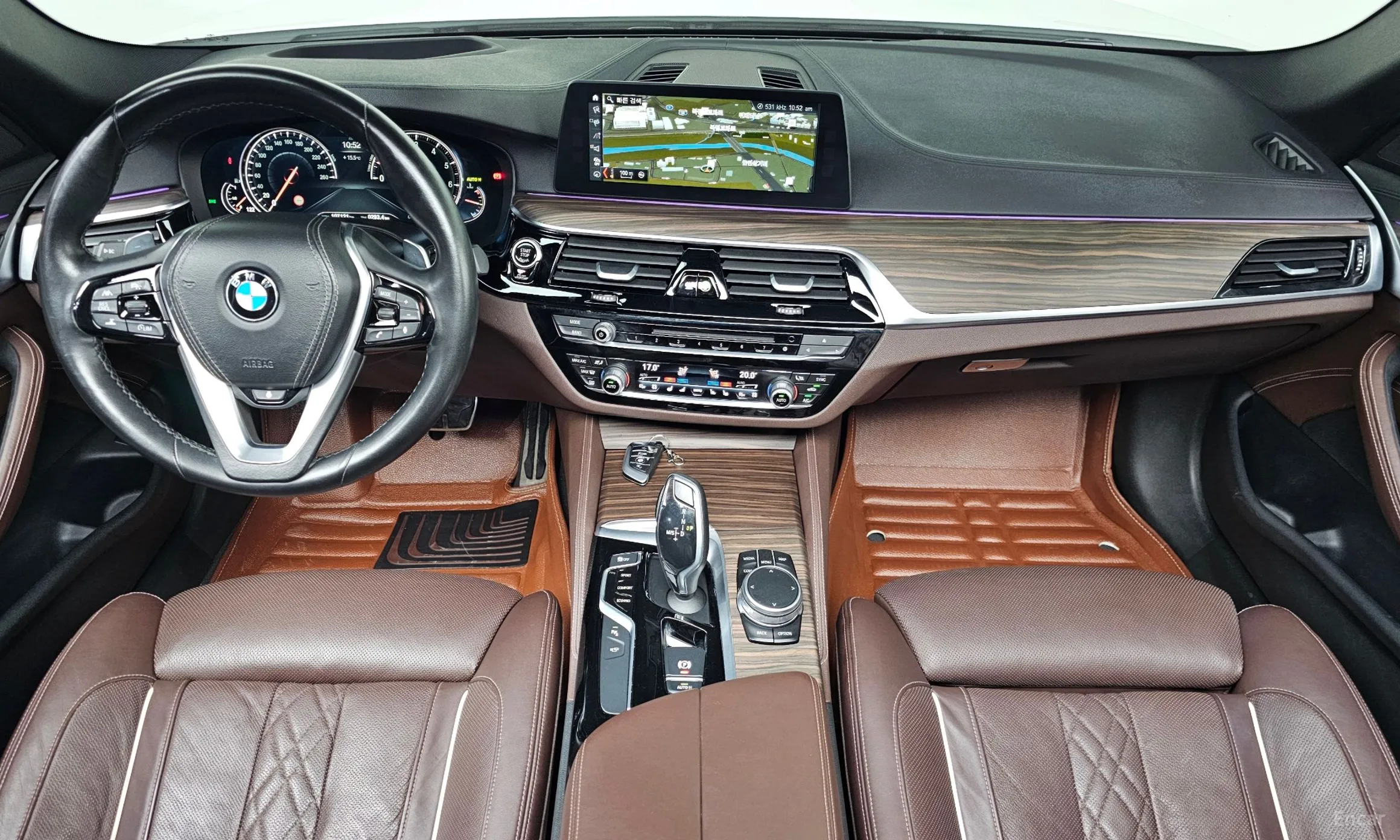 BMW 5 Series (G30) превью 4