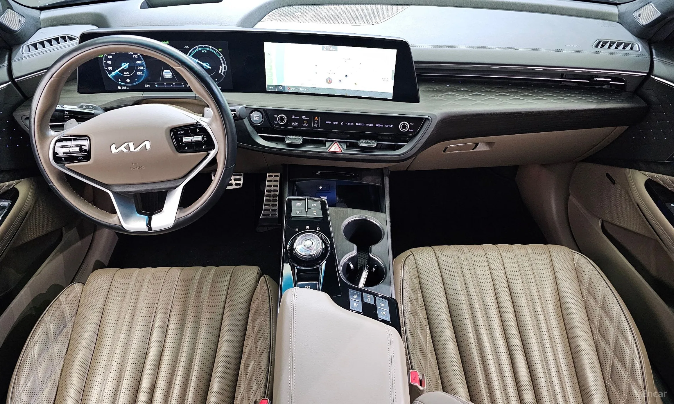 Kia K8 Hybrid превью 4