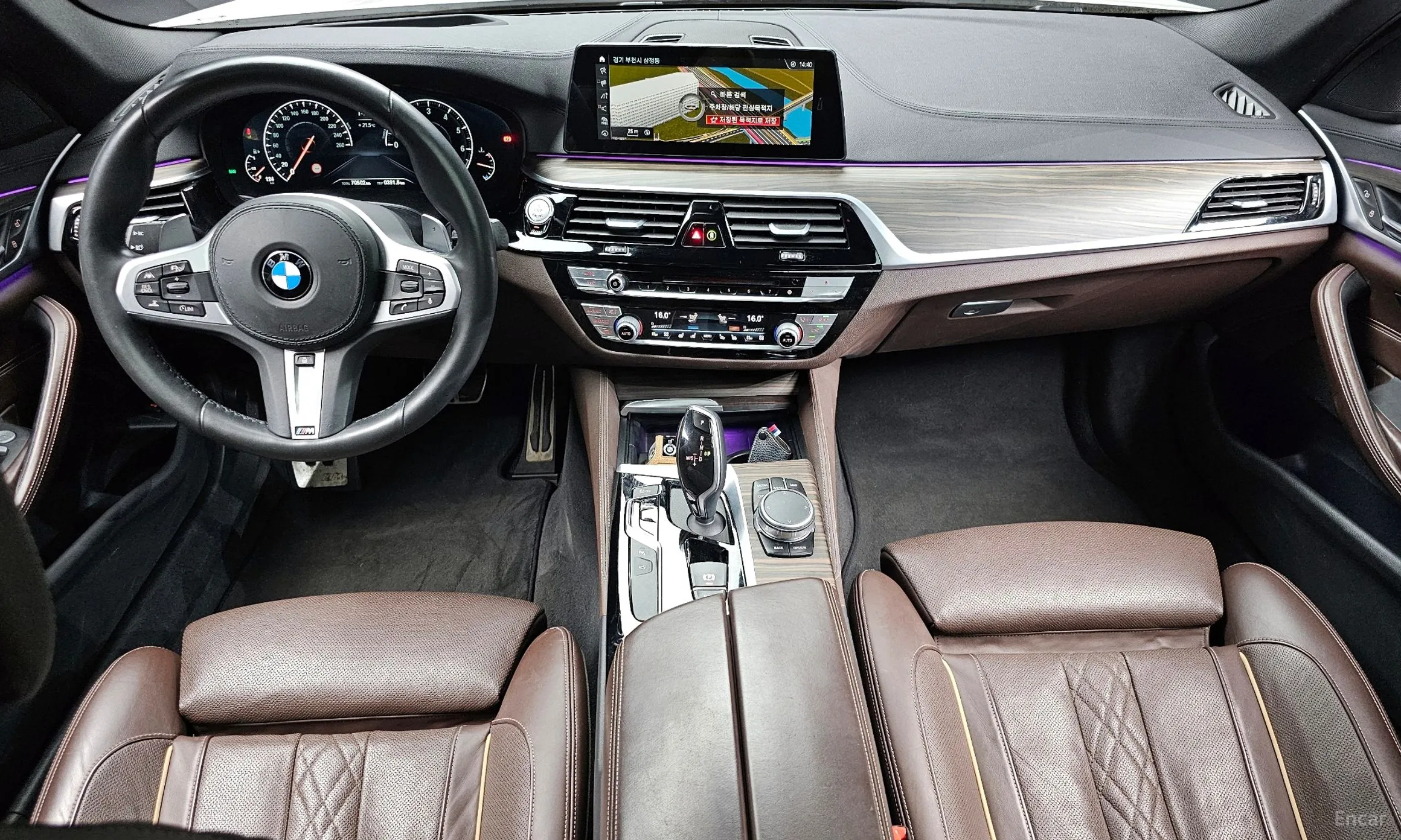 BMW 5 Series (G30) превью 4