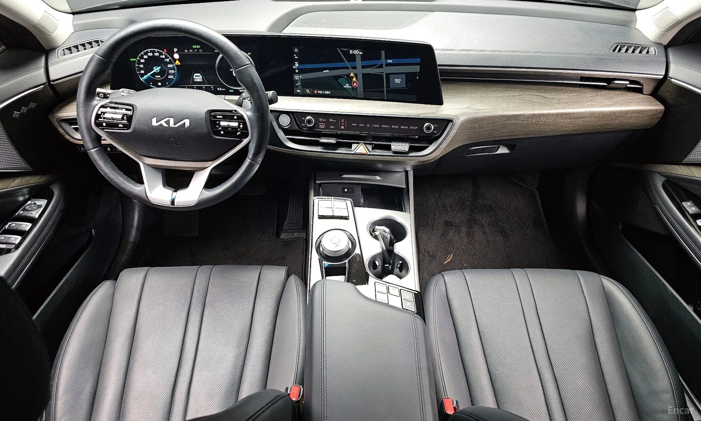 Kia K8 Hybrid превью 4