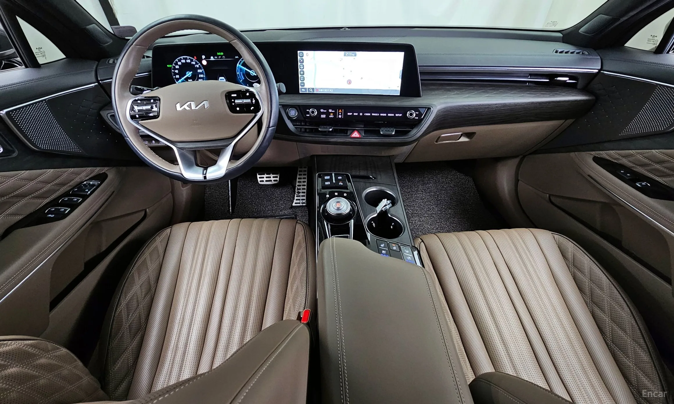 Kia K8 Hybrid превью 4