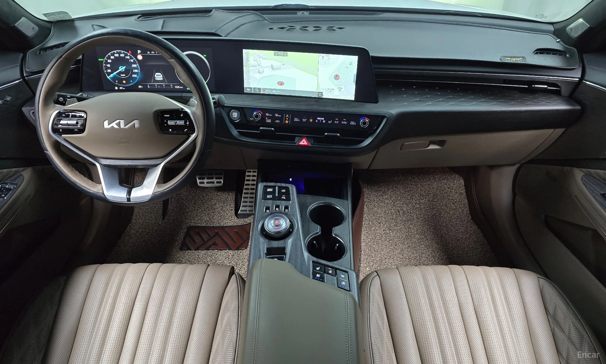 Kia K8 Hybrid превью 4