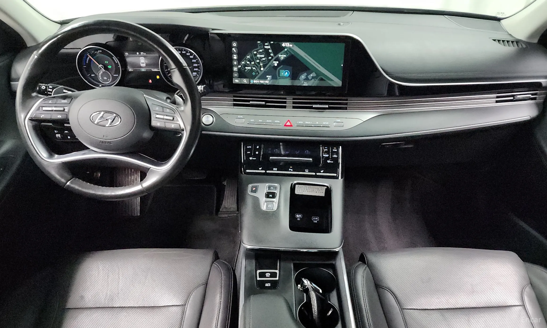Hyundai Grandeur IG Hybrid превью 4
