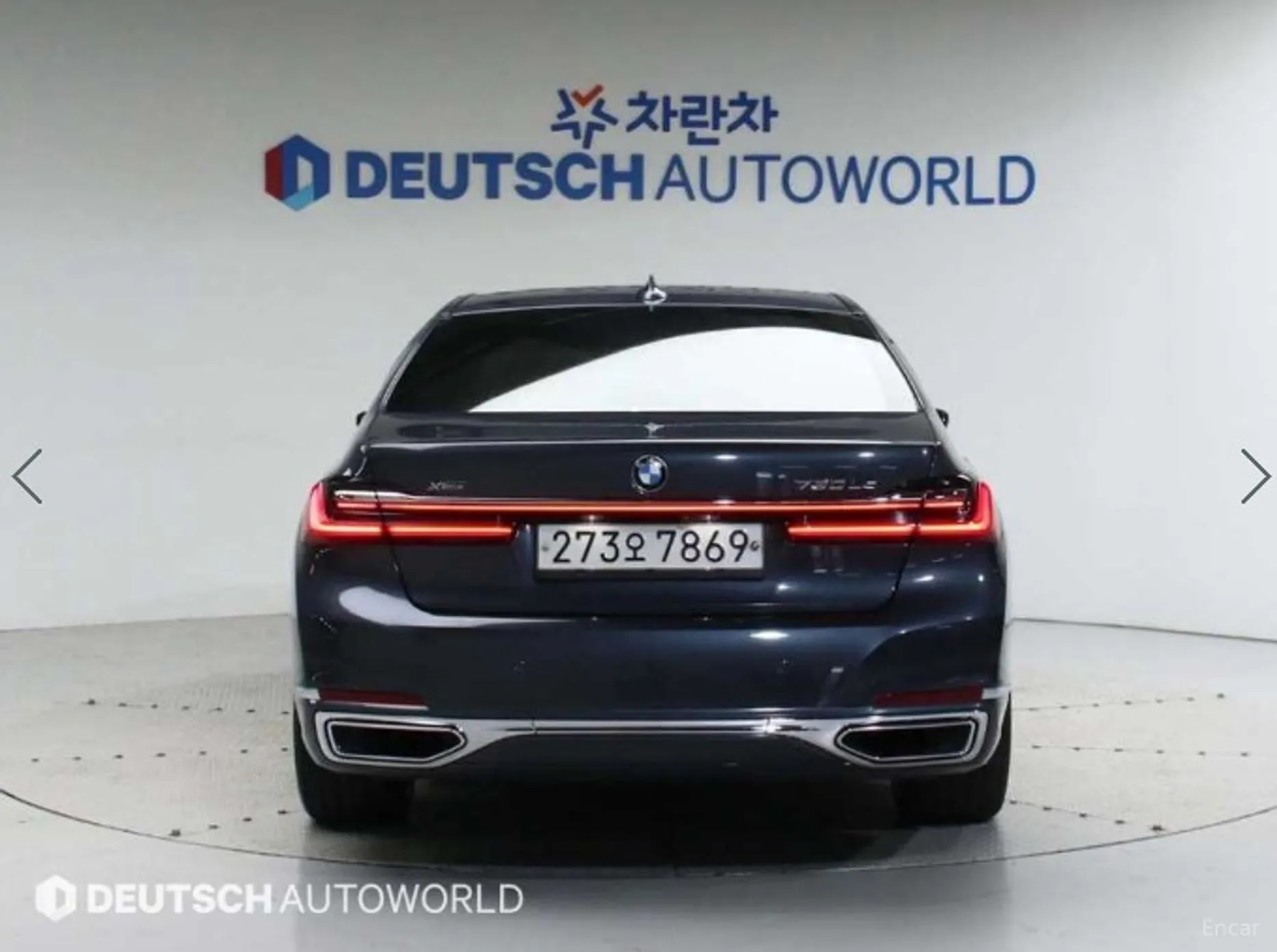 BMW 7 Series (G11) превью 3