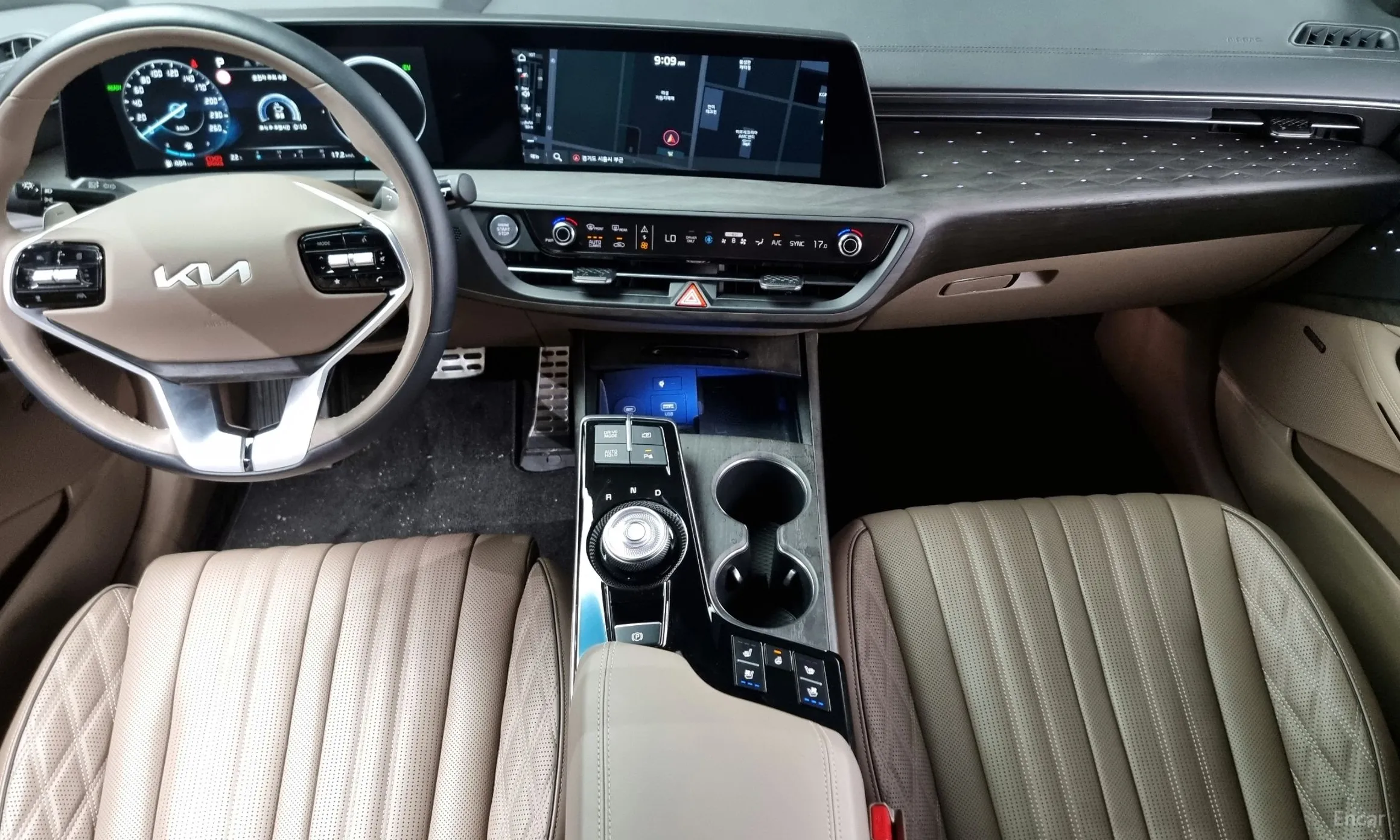 Kia K8 Hybrid превью 4