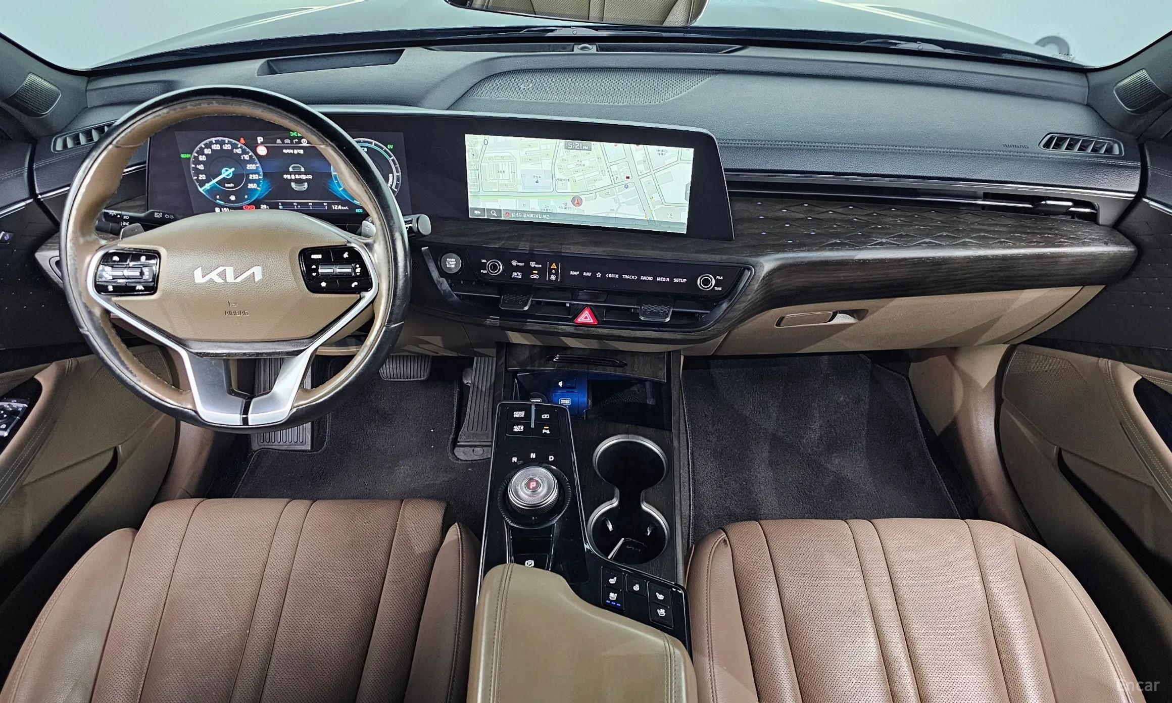 Kia K8 Hybrid превью 4