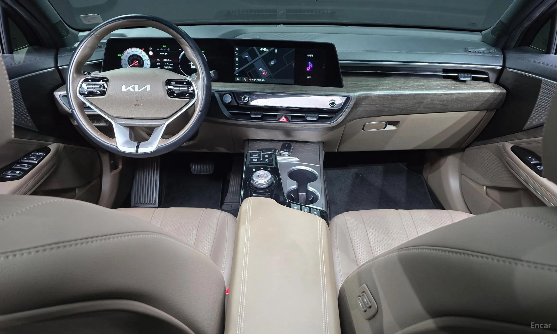 Kia K8 Hybrid превью 4