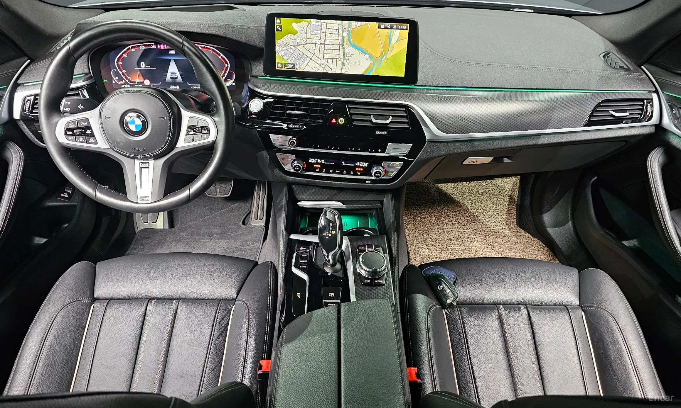 BMW 5 Series (G30) превью 4