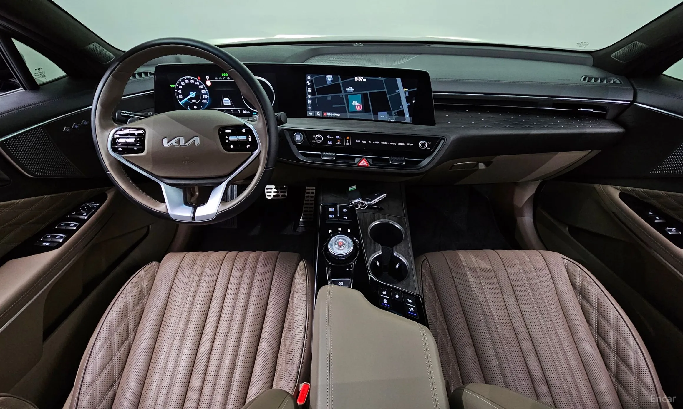 Kia K8 Hybrid превью 4
