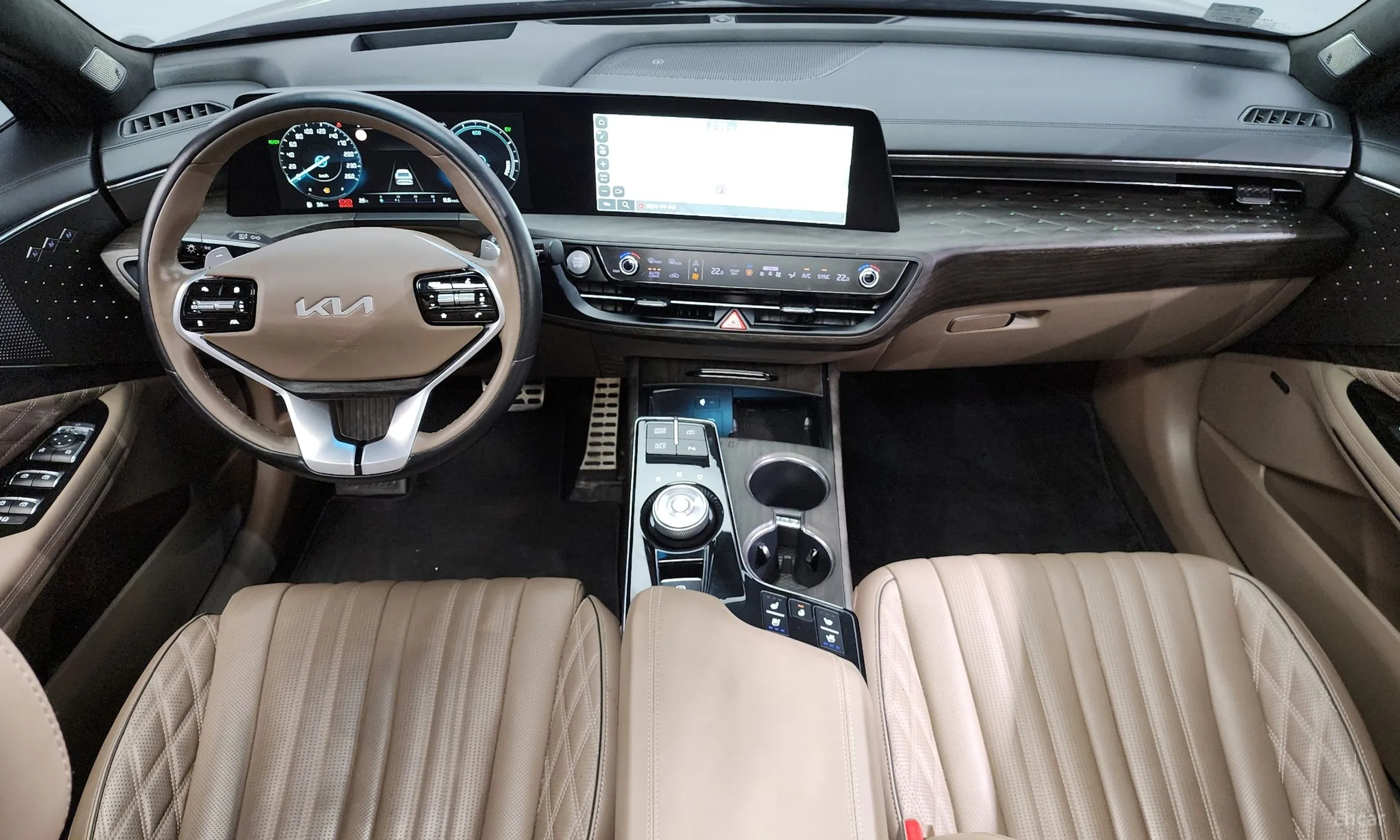 Kia K8 Hybrid превью 4
