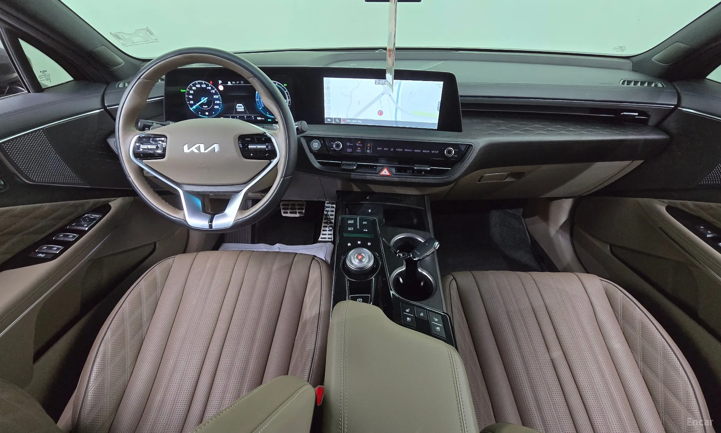 Kia K8 Hybrid превью 4
