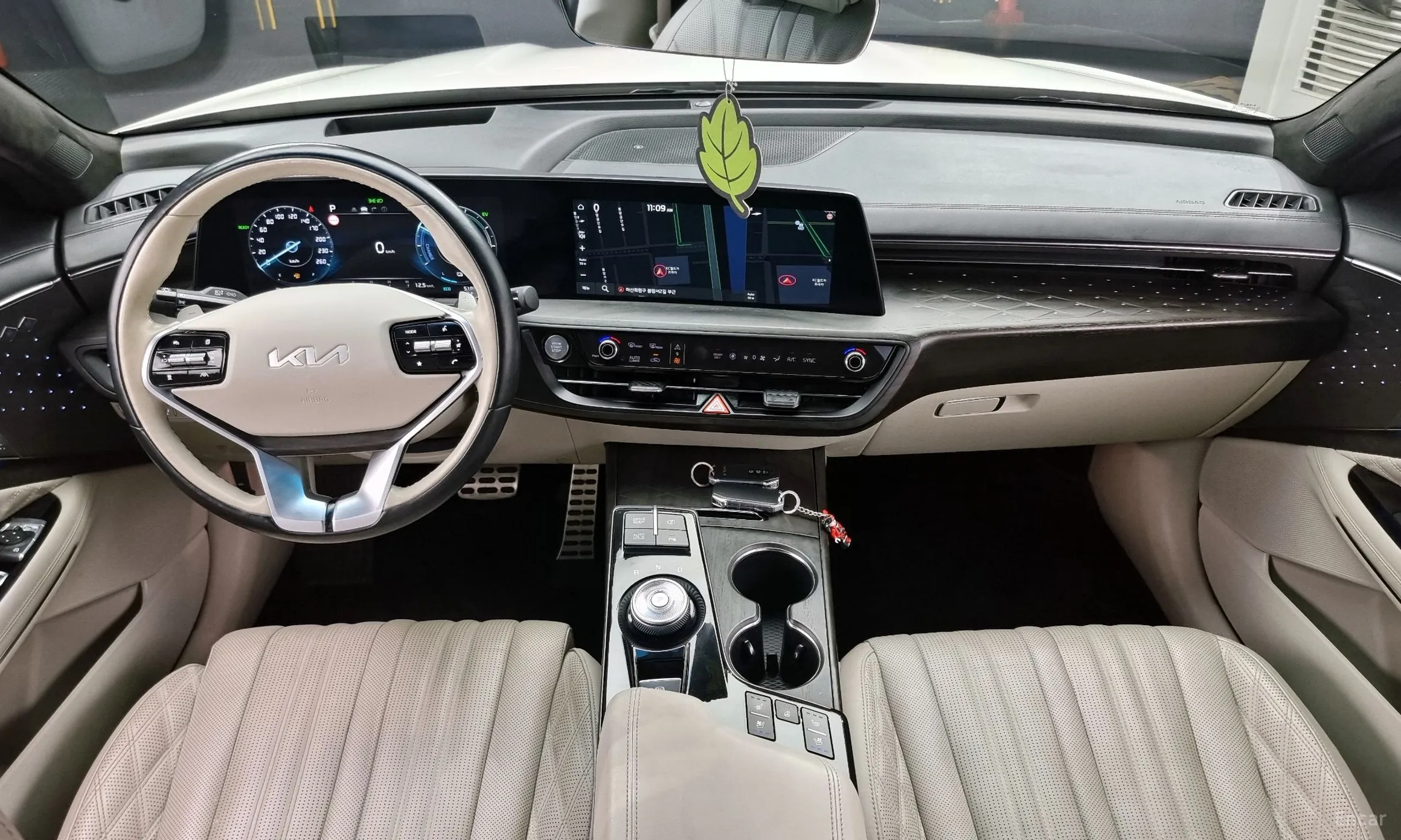 Kia K8 Hybrid превью 4