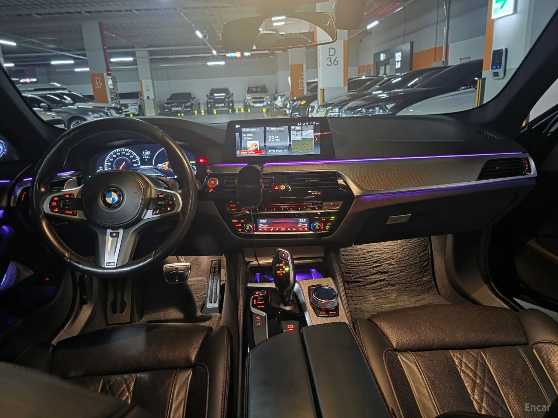 BMW 5 Series (G30) превью 4