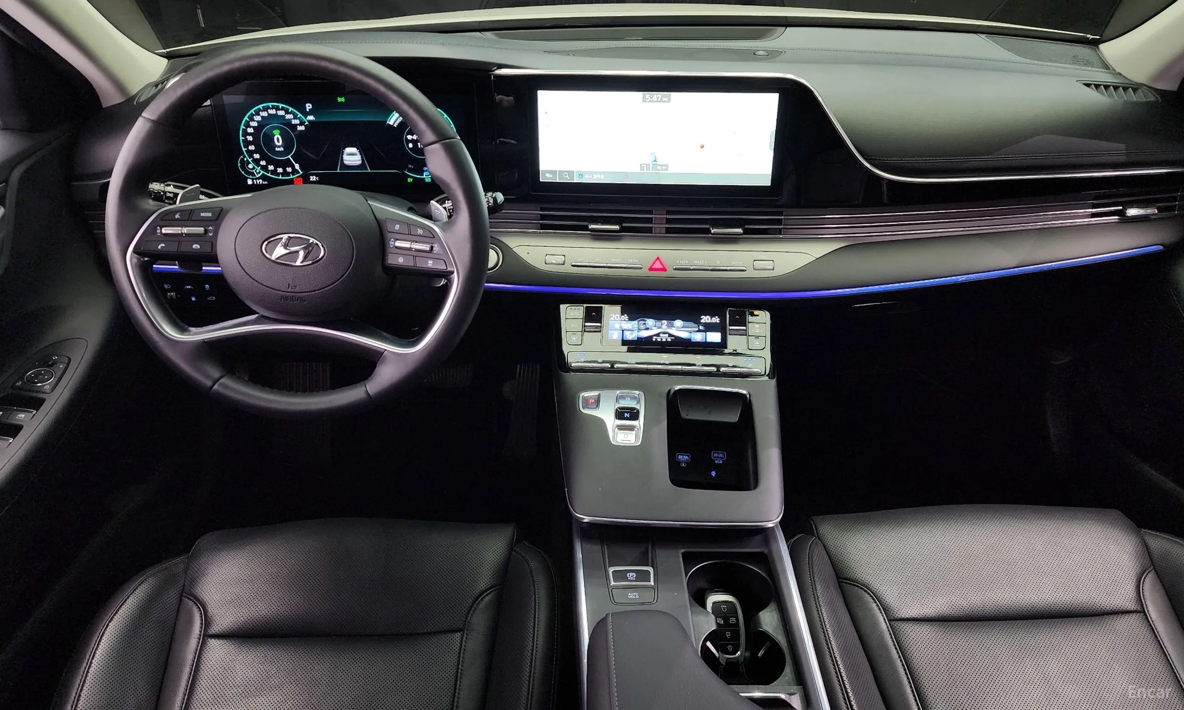 Hyundai Grandeur IG Hybrid превью 4