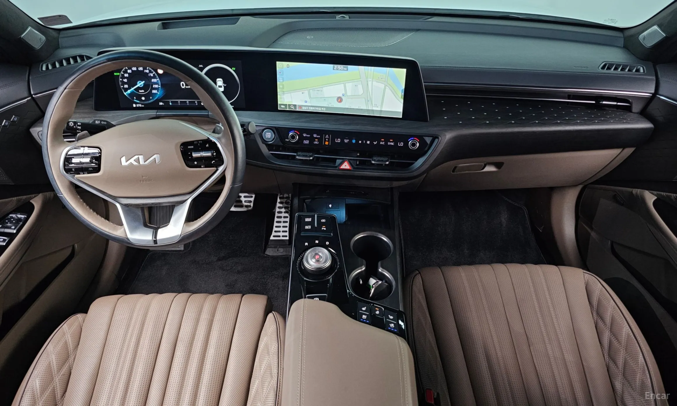 Kia K8 Hybrid превью 4