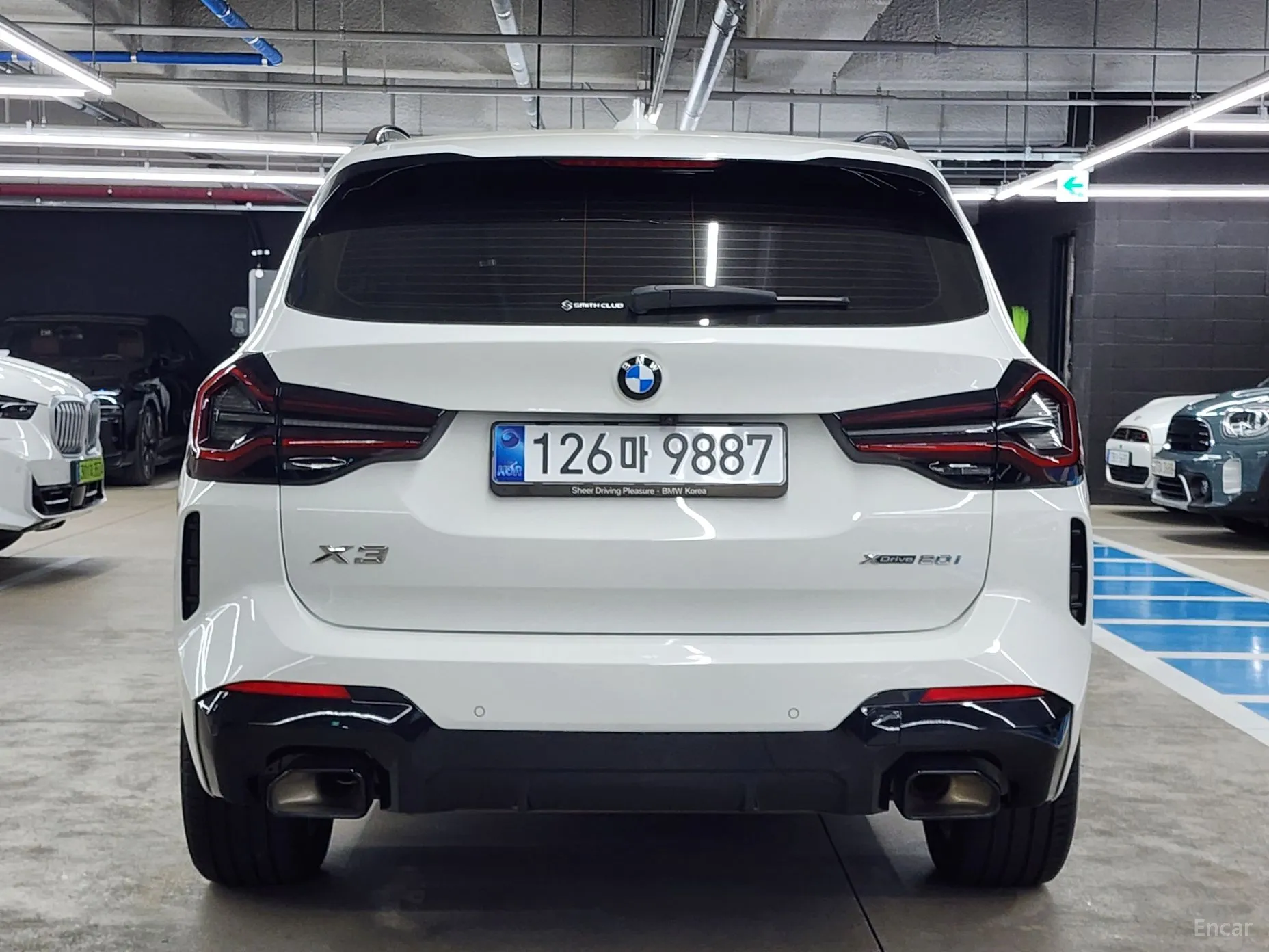 BMW X3 (G01) превью 3