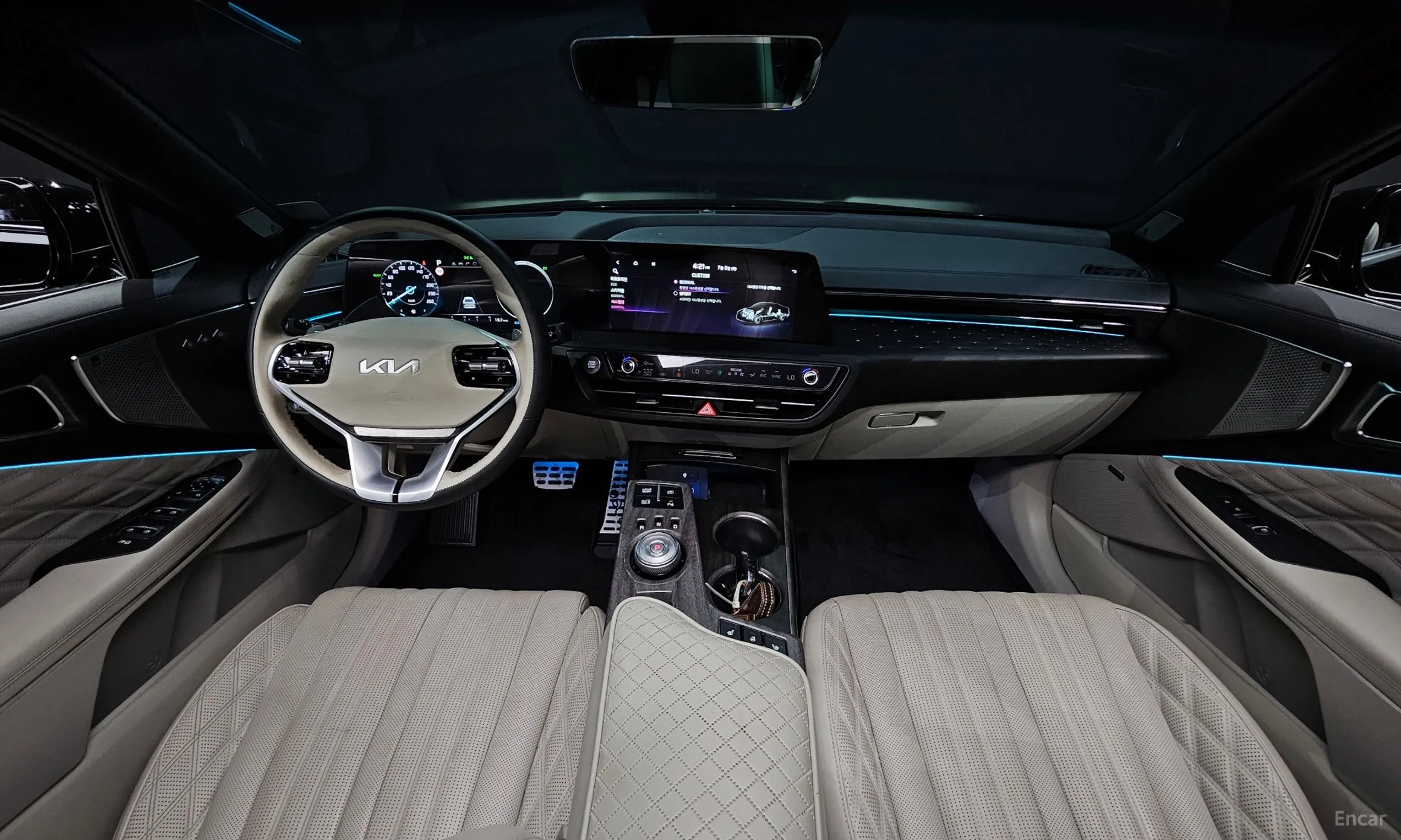Kia K8 Hybrid превью 4
