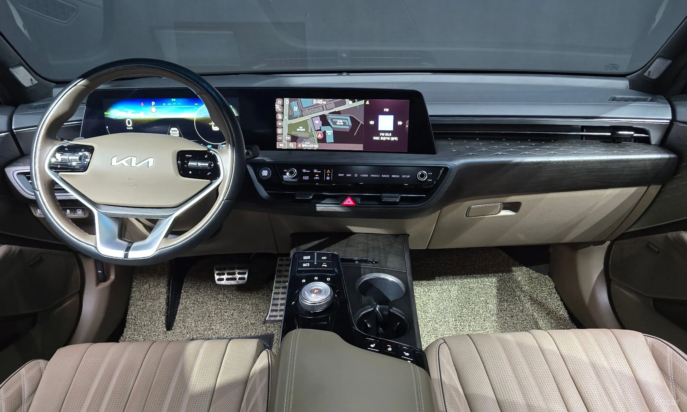Kia K8 Hybrid превью 4