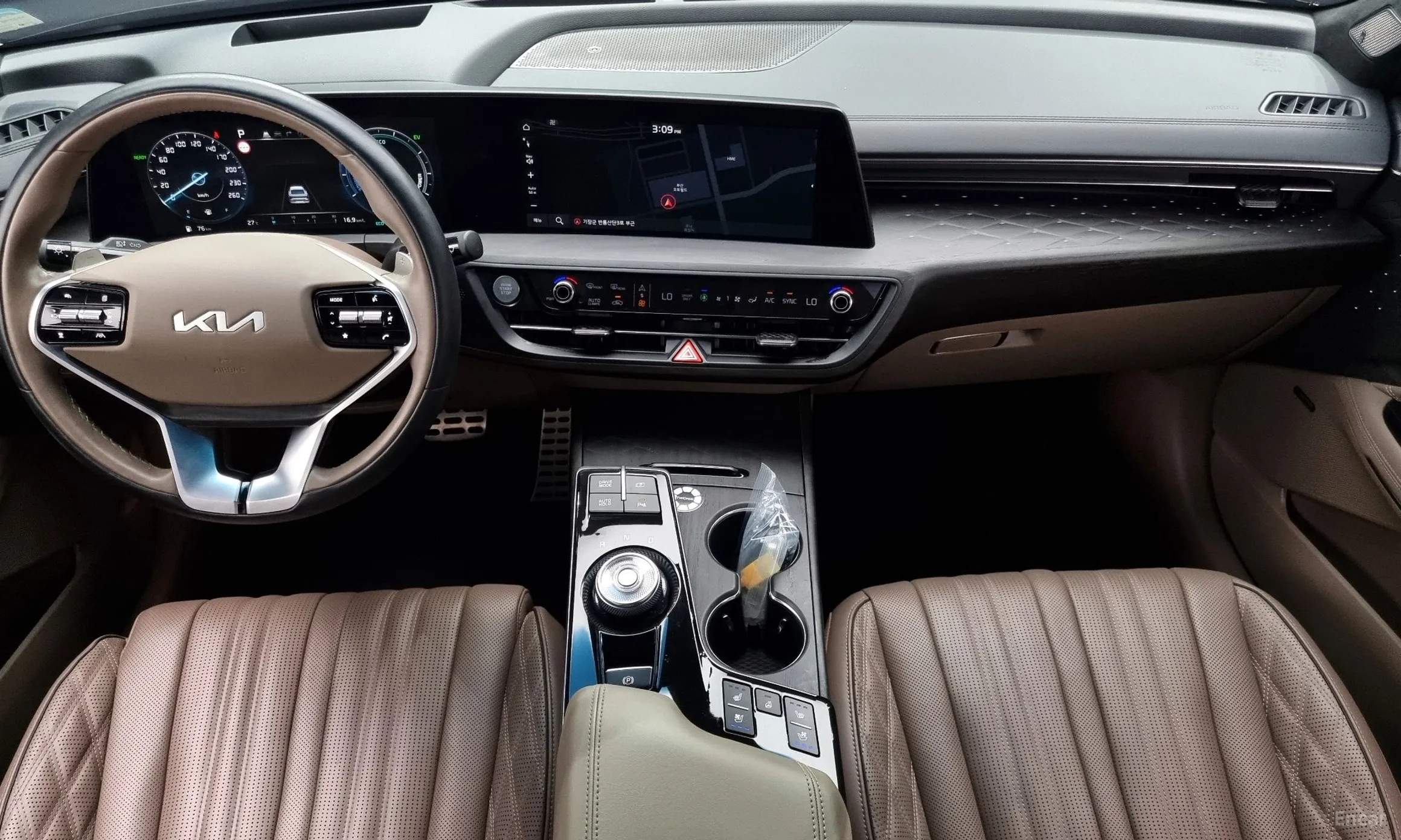 Kia K8 Hybrid превью 4