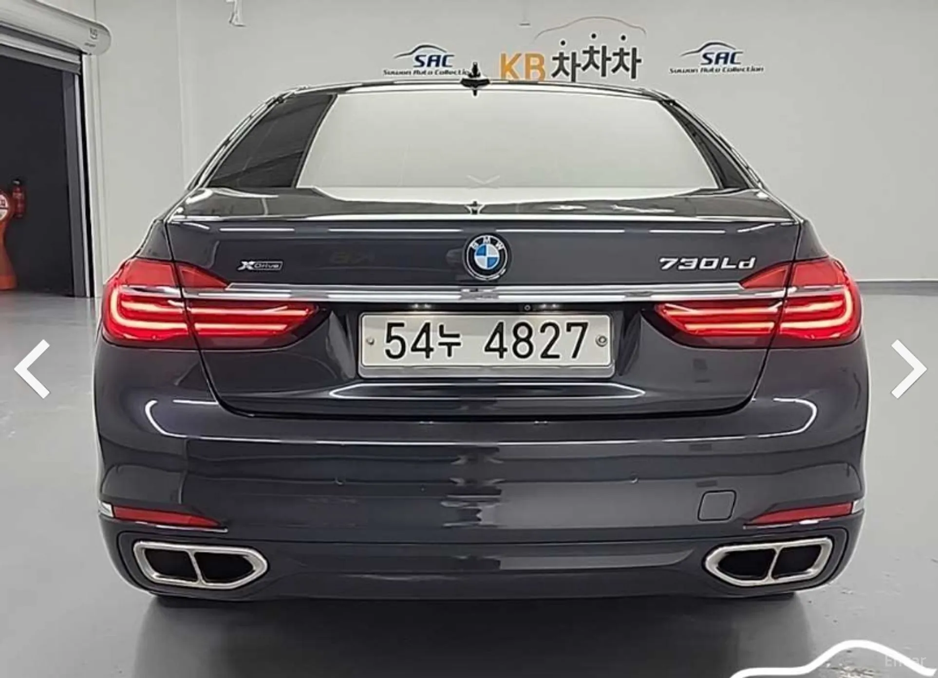 BMW 7 Series (G11) превью 2