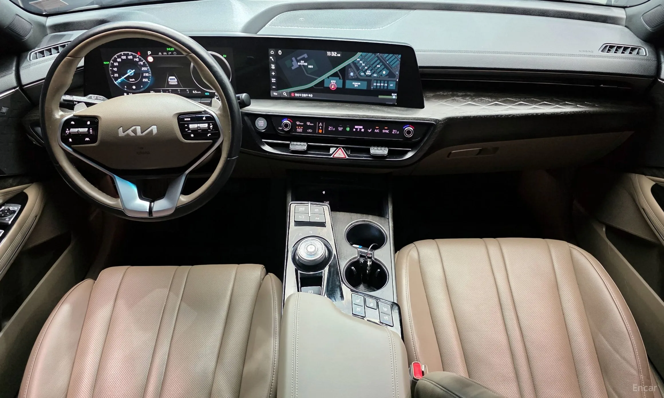 Kia K8 Hybrid превью 4