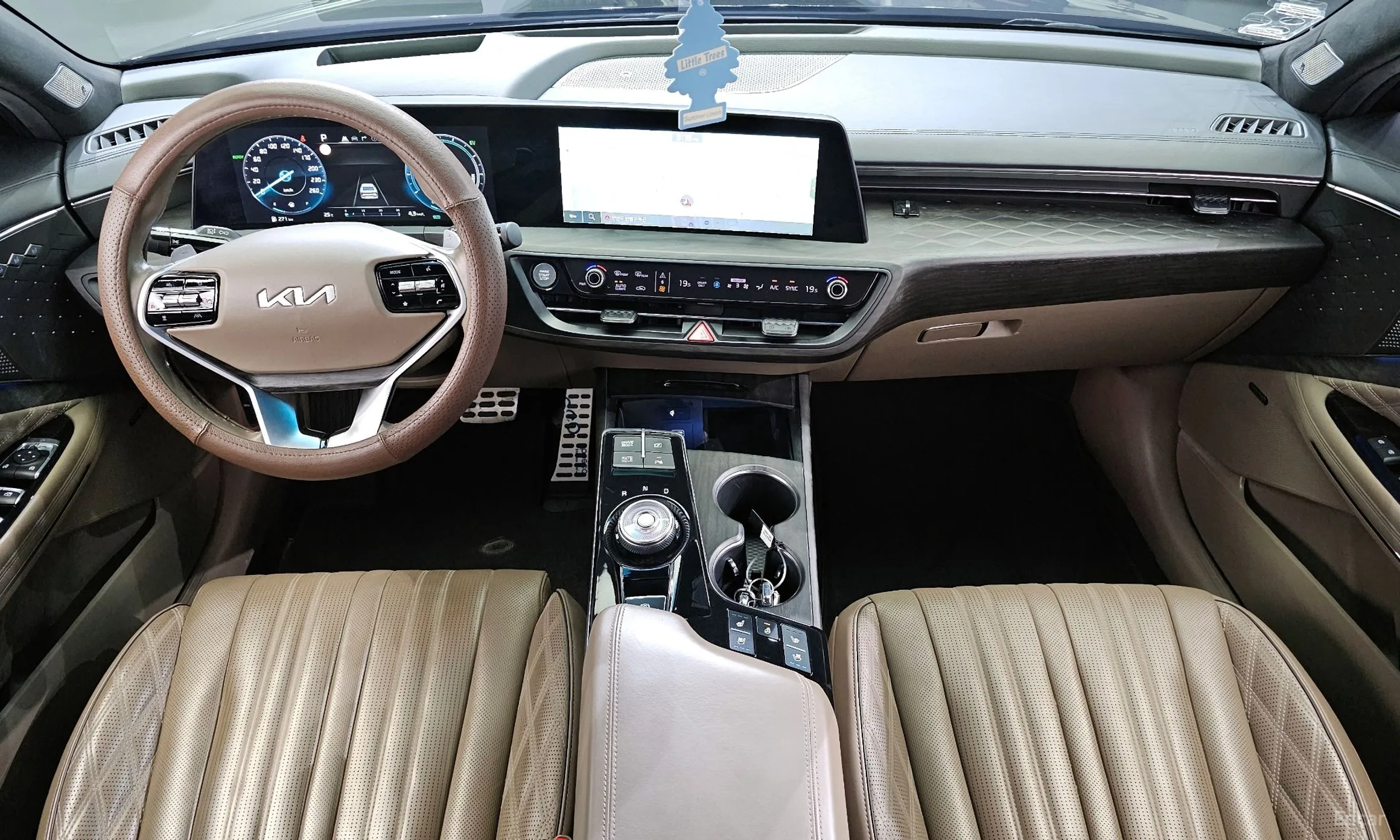 Kia K8 Hybrid превью 4