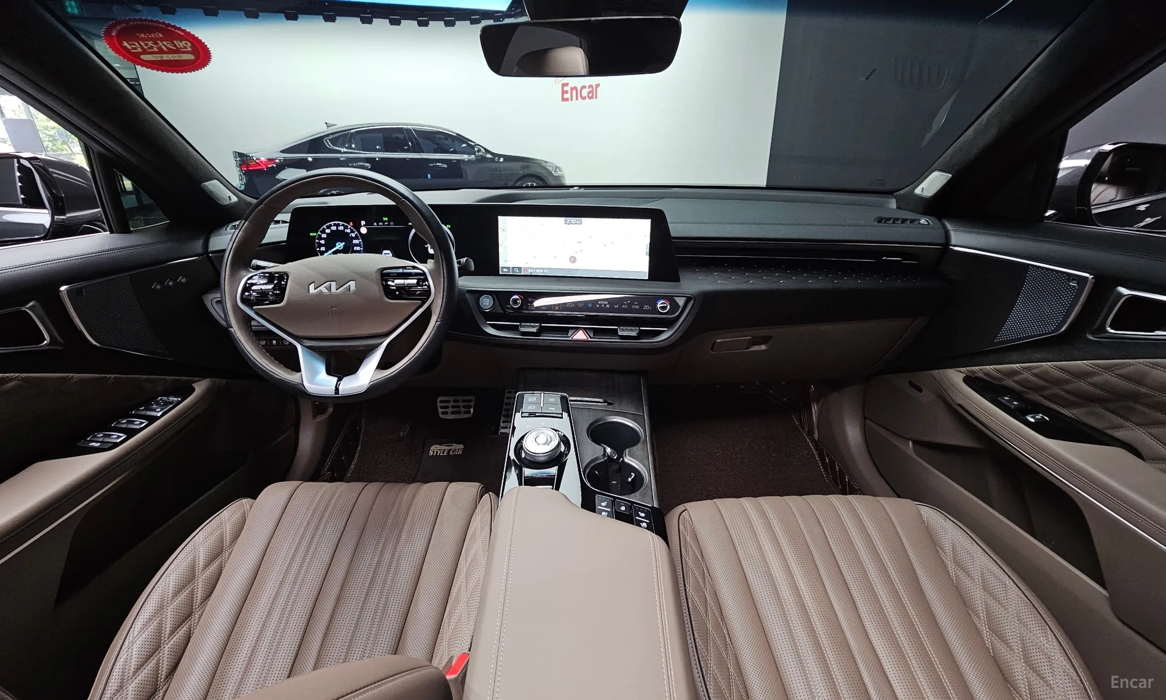 Kia K8 Hybrid превью 4