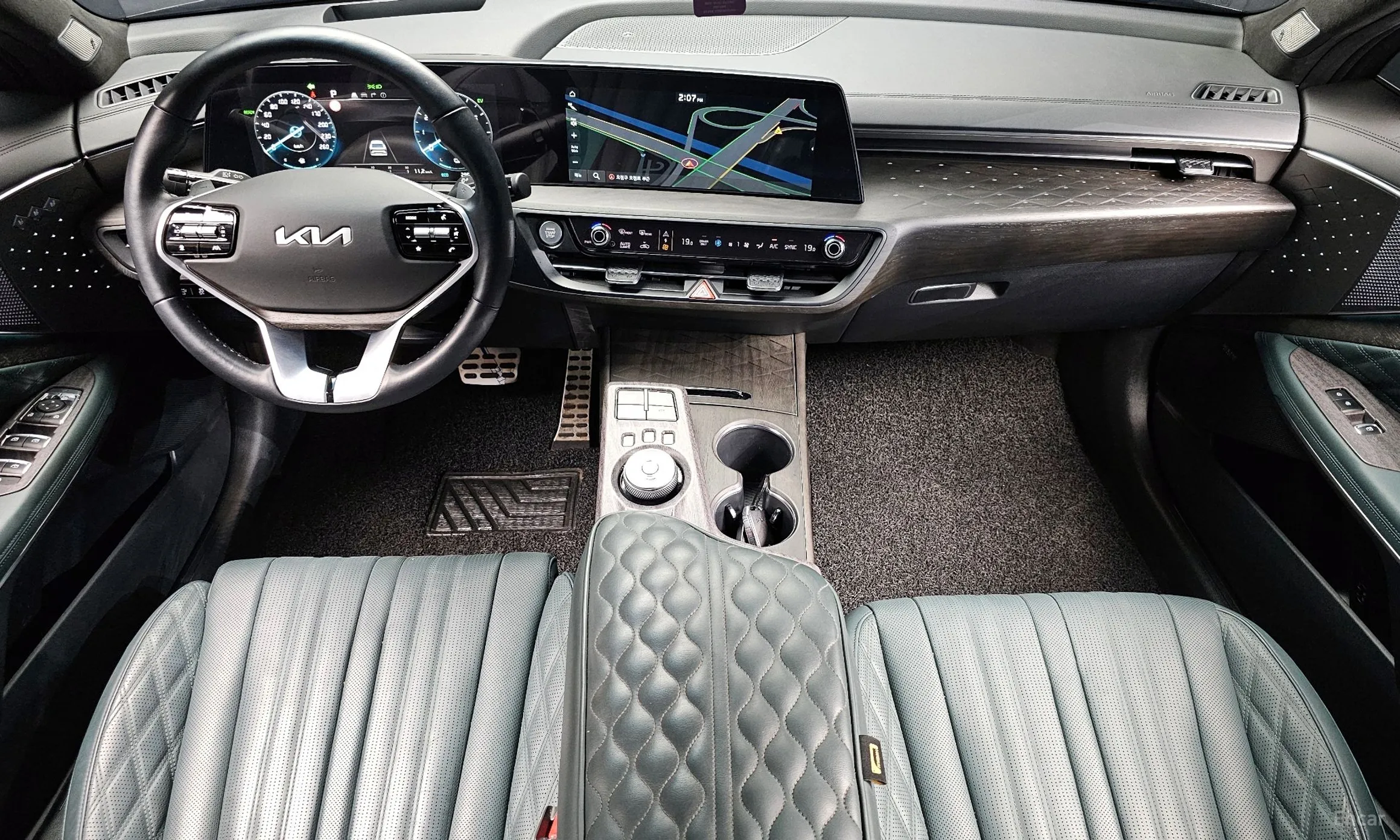 Kia K8 Hybrid превью 4