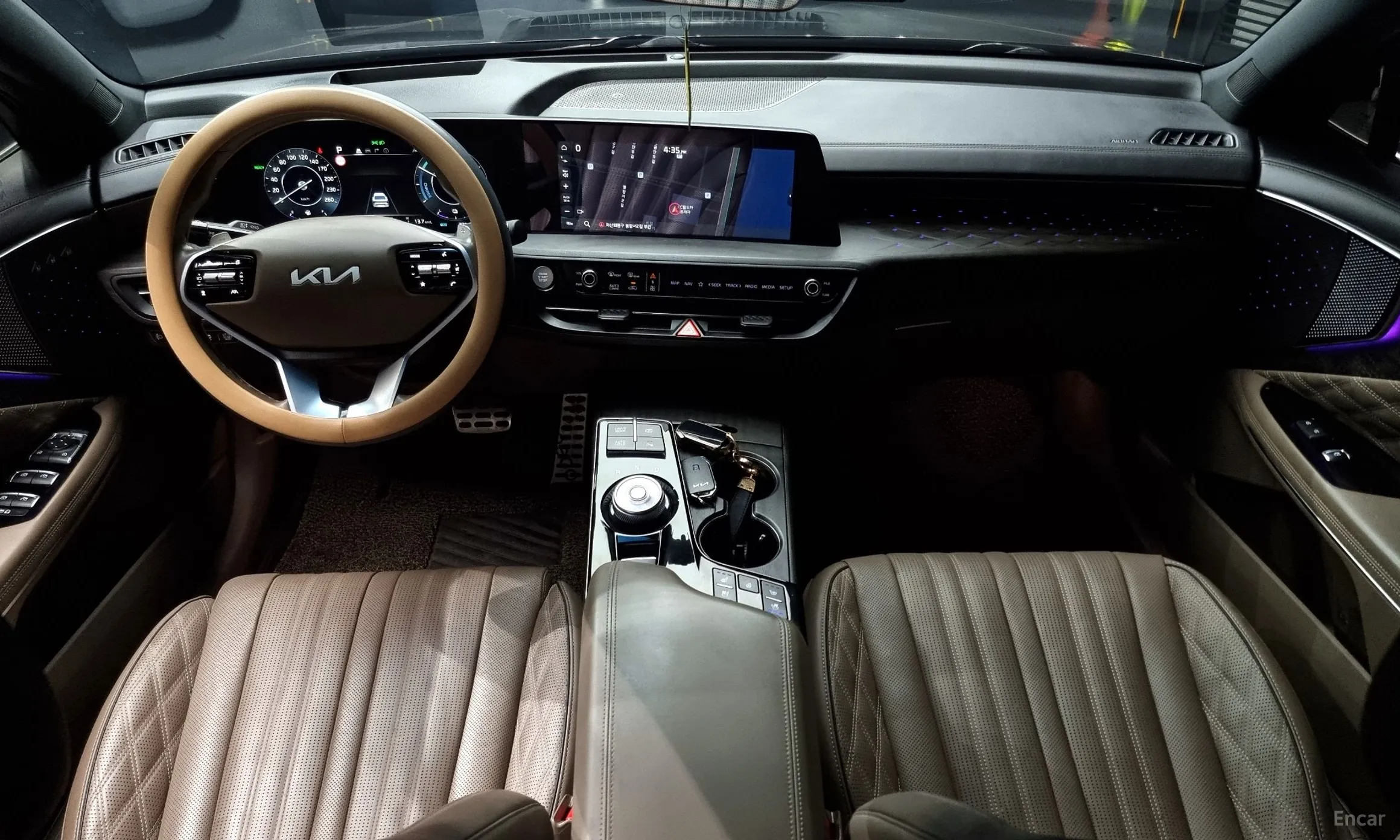 Kia K8 Hybrid превью 4