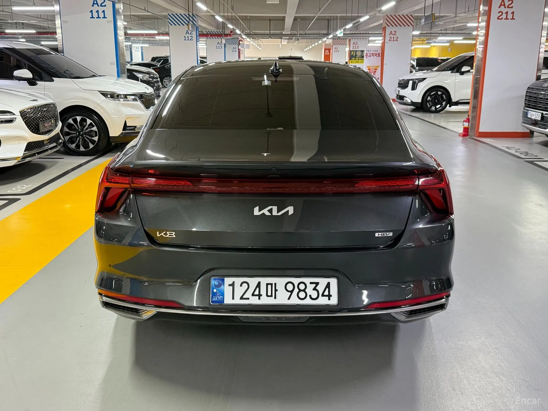 Kia K8 Hybrid превью 3