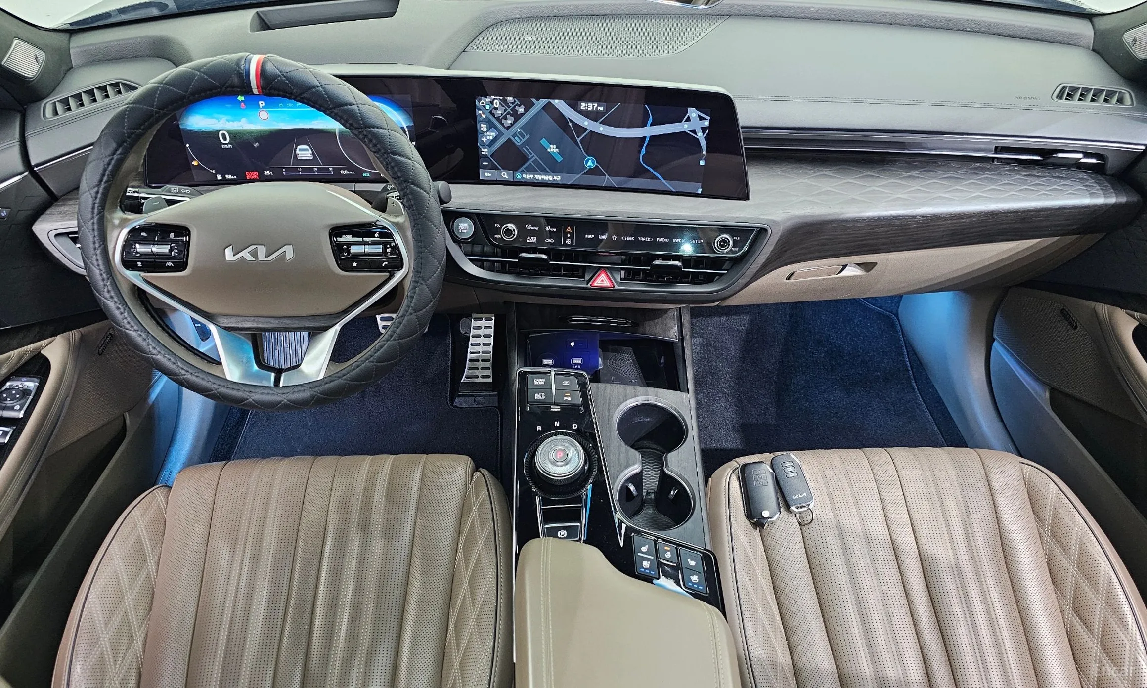Kia K8 превью 4