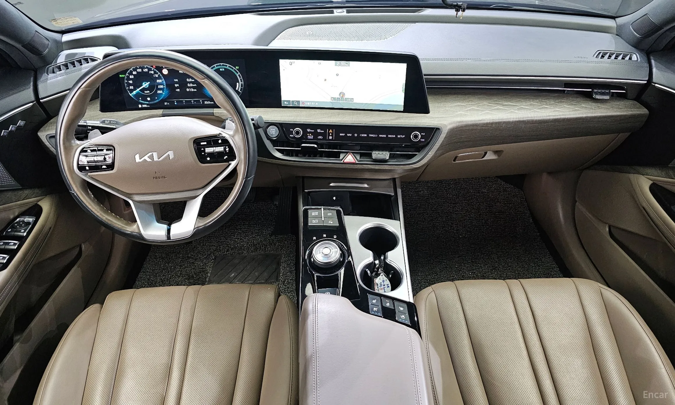 Kia K8 Hybrid превью 4