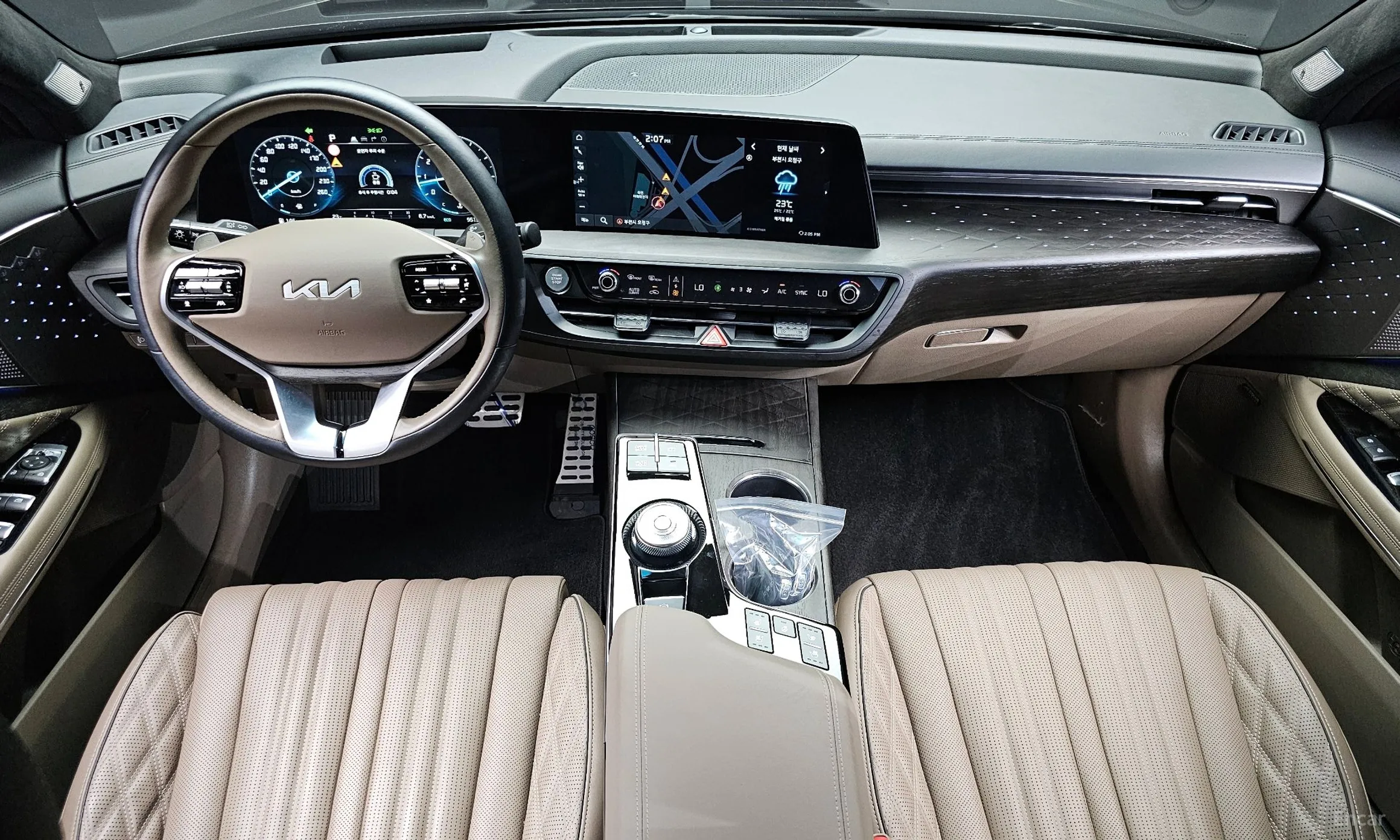 Kia K8 превью 4