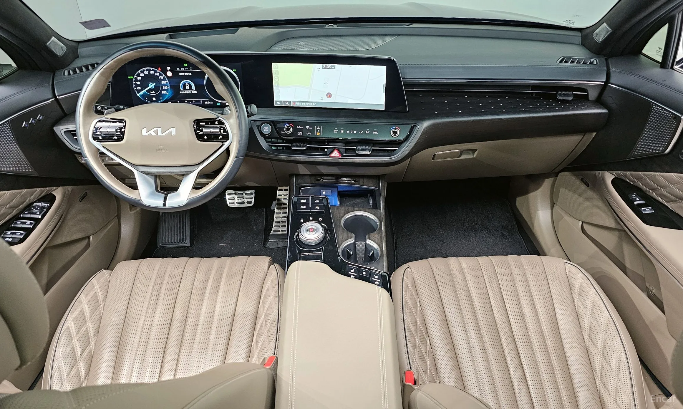 Kia K8 Hybrid превью 4