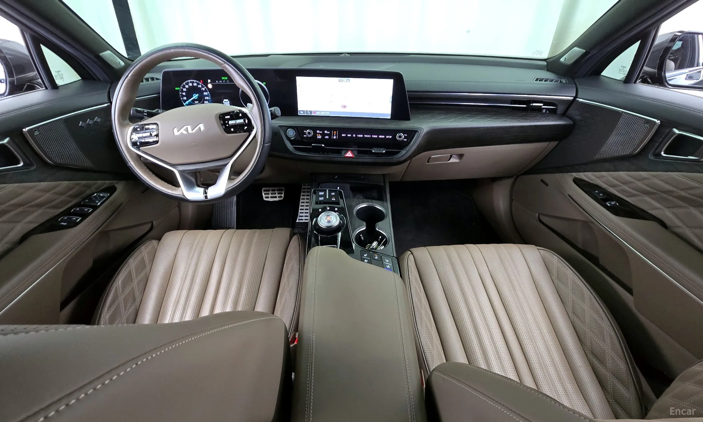 Kia K8 Hybrid превью 4