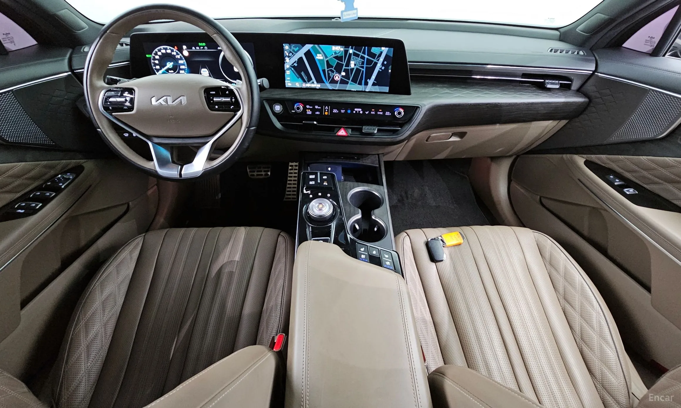 Kia K8 Hybrid превью 4
