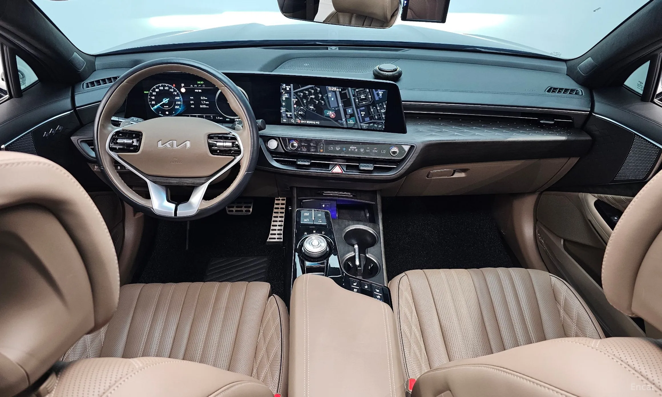 Kia K8 Hybrid превью 4