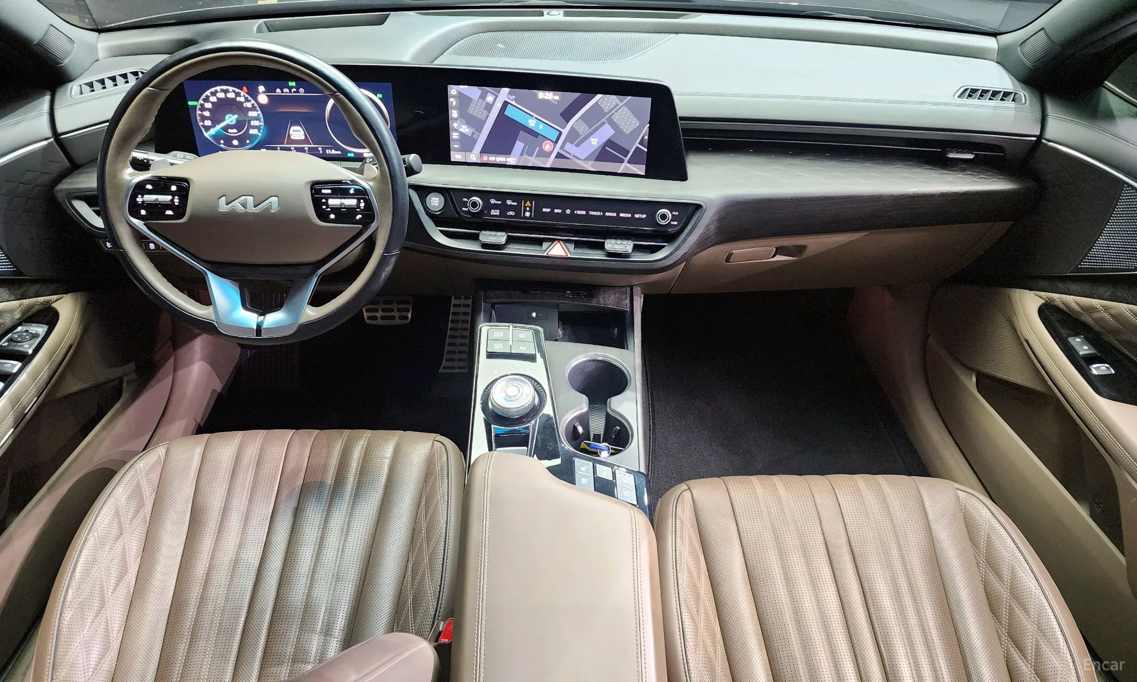 Kia K8 Hybrid превью 4