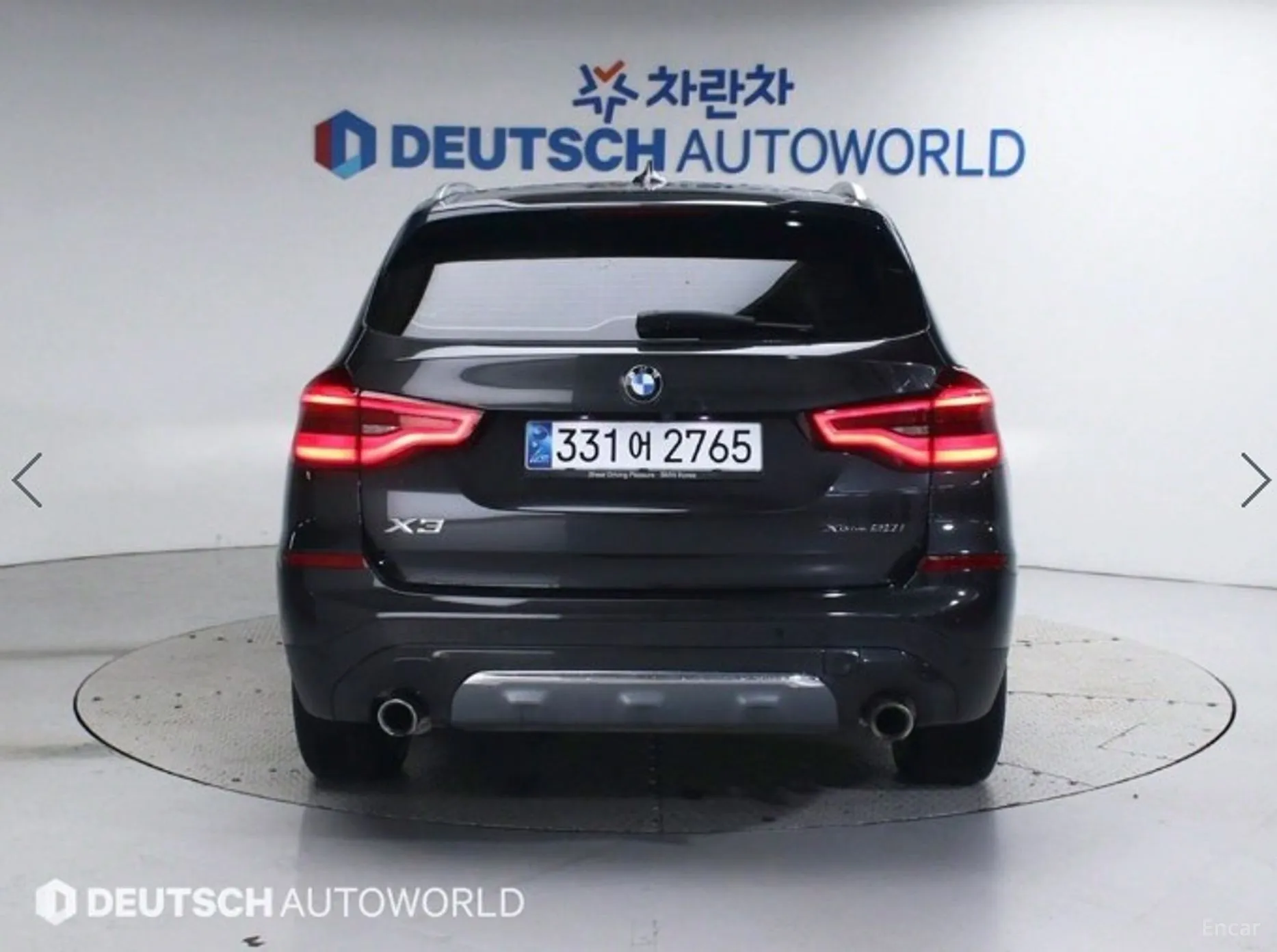 BMW X3 (G01) превью 3