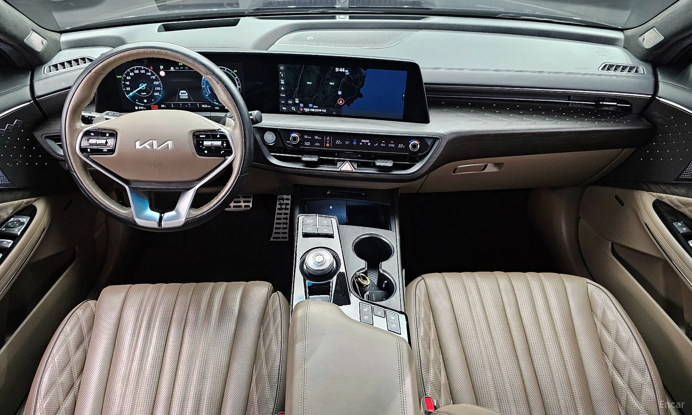 Kia K8 Hybrid превью 4