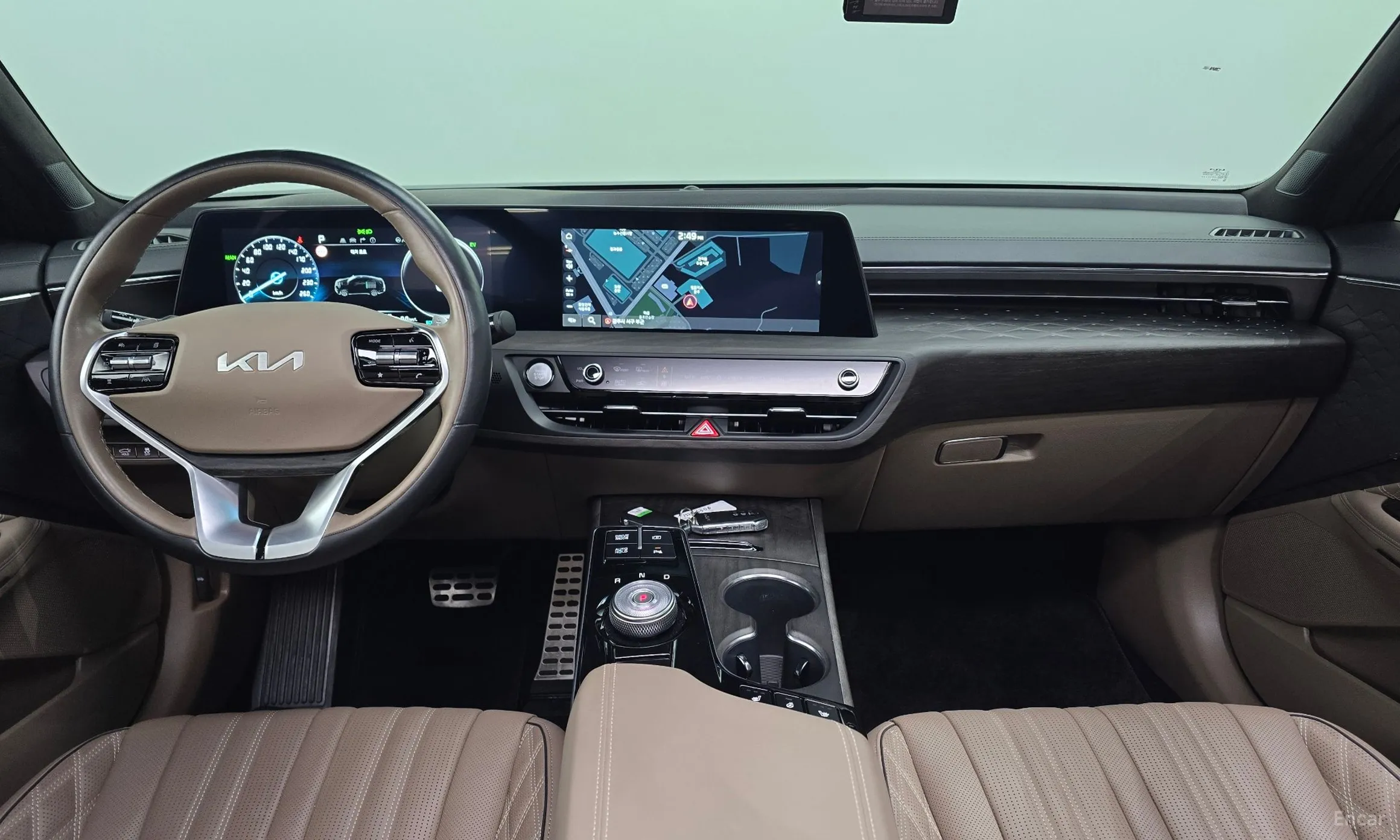 Kia K8 Hybrid превью 4