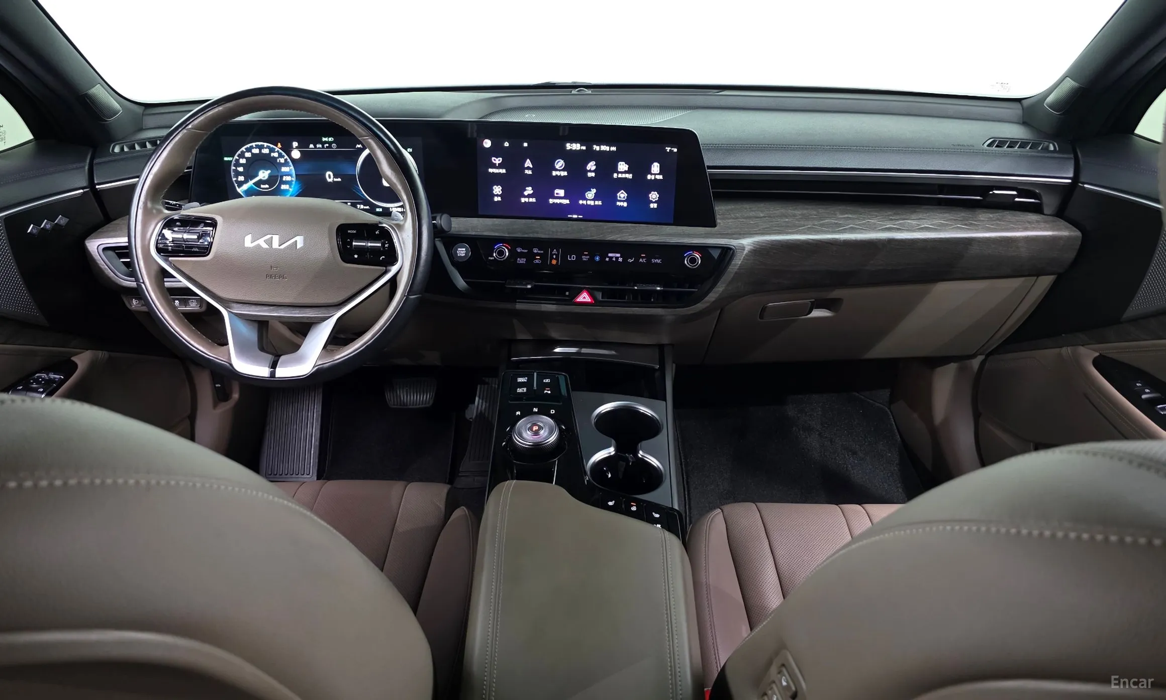 Kia K8 Hybrid превью 4