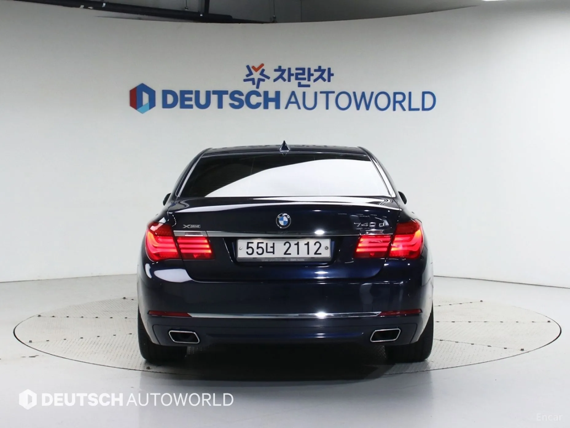 BMW 7 Series (F01) превью 3