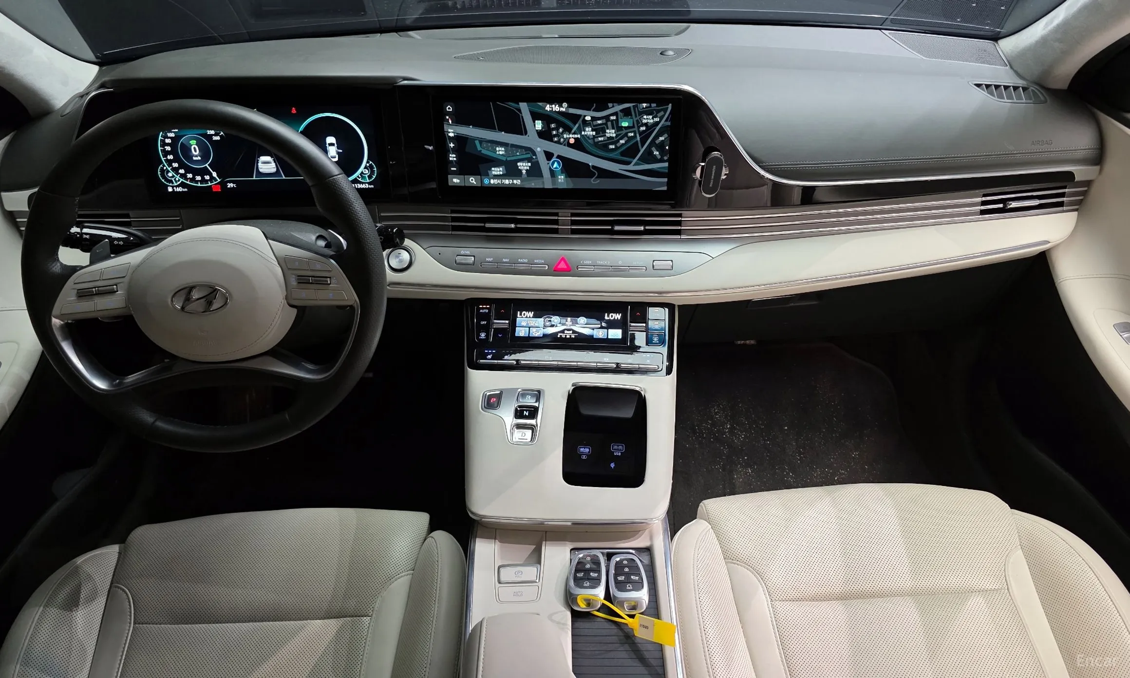 Hyundai Grandeur IG Hybrid превью 4