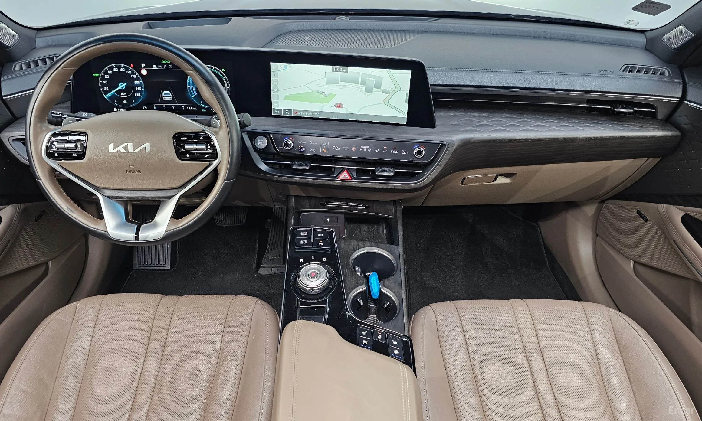 Kia K8 Hybrid превью 4