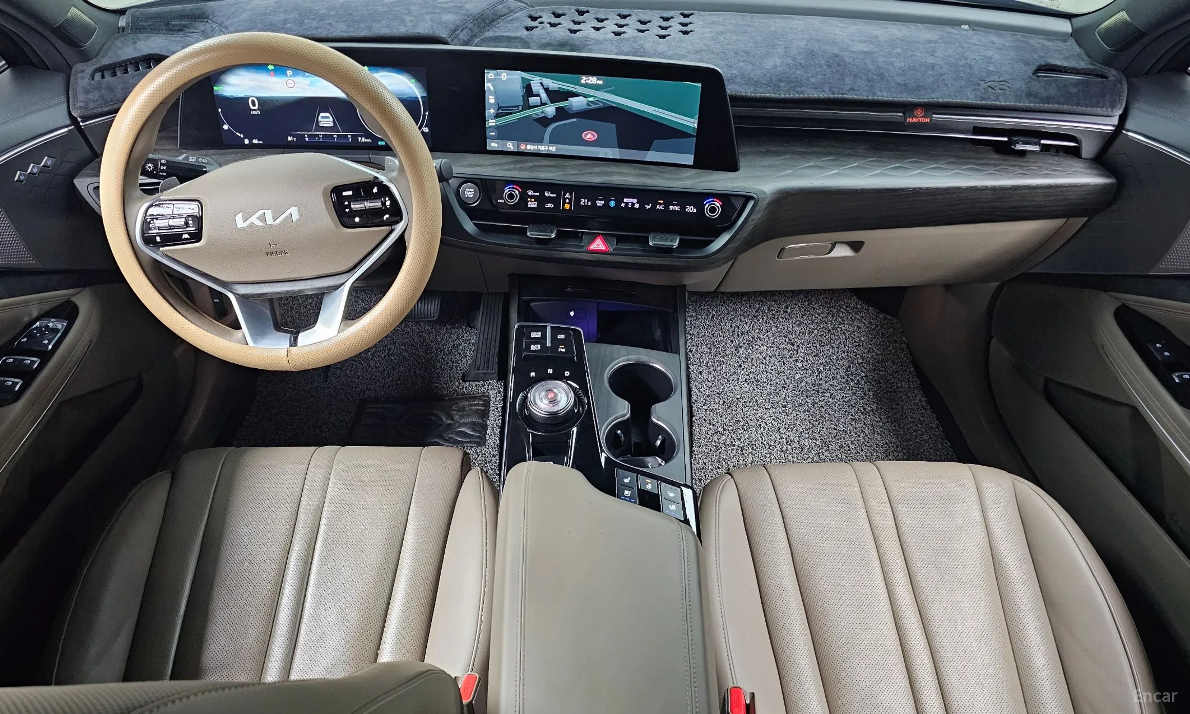 Kia K8 Hybrid превью 4