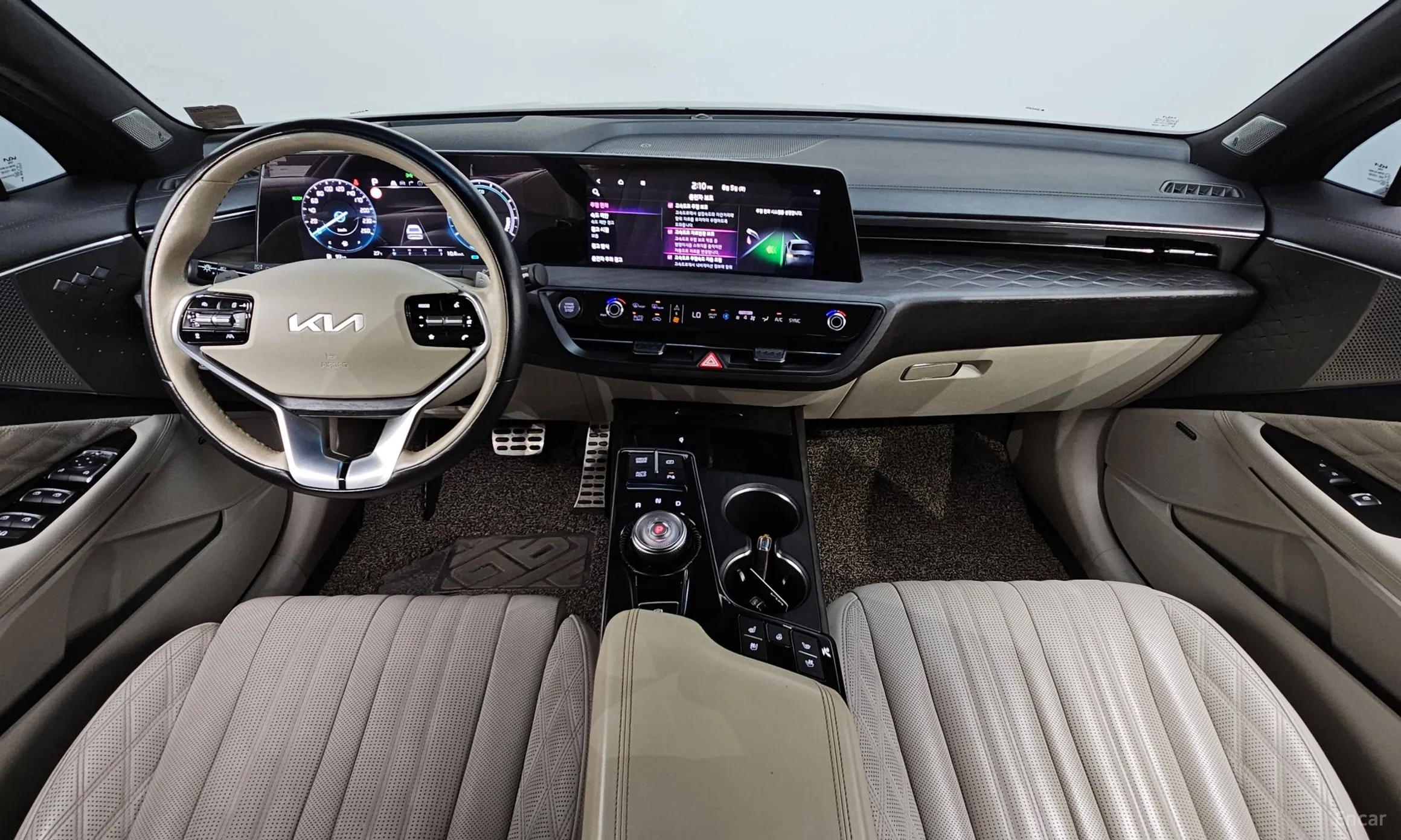 Kia K8 Hybrid превью 4