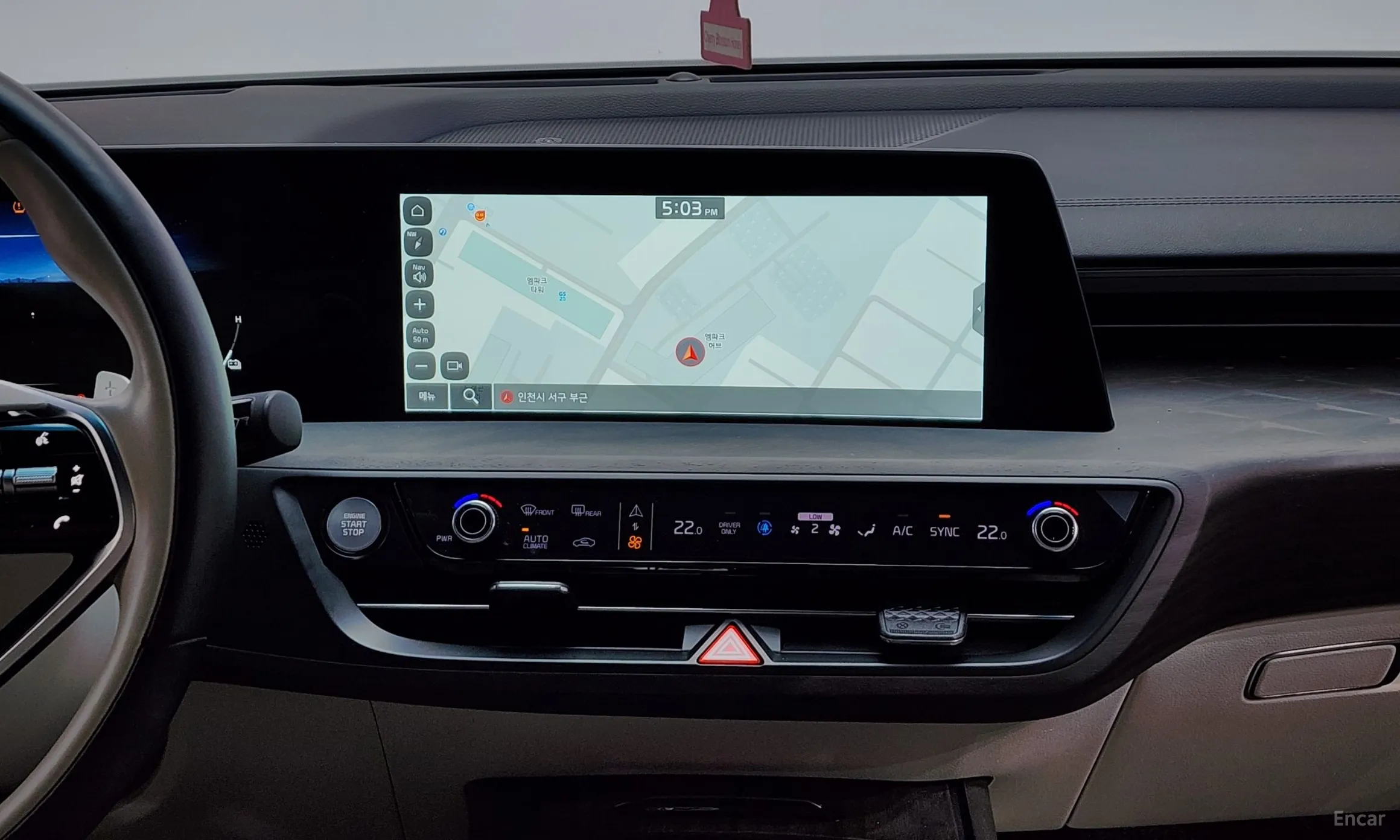 Kia K8 Hybrid превью 14
